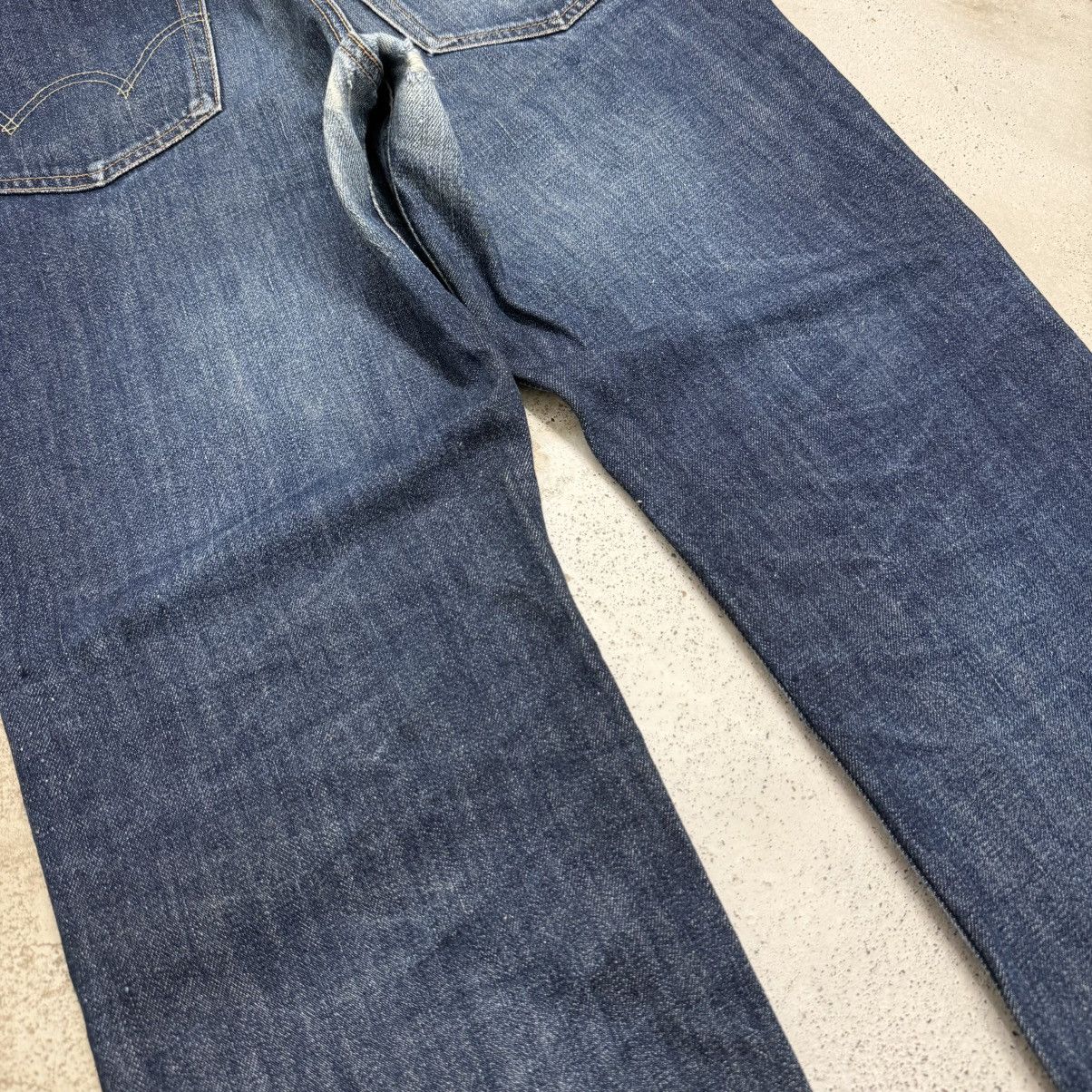 Edwin Vintage Edwin 503 Regular Rigid Distressed Denim Pants Size US 33 - 11 Thumbnail