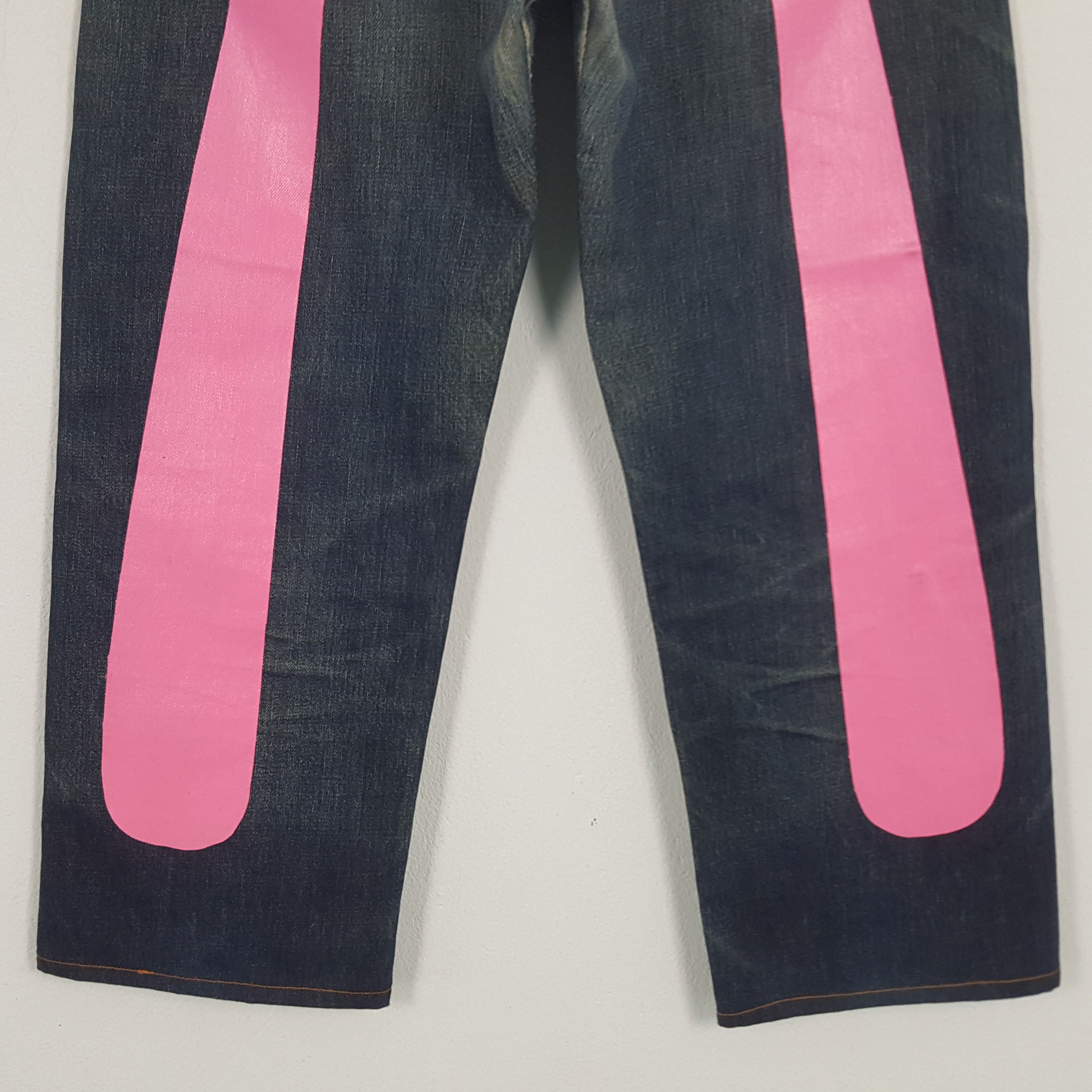 Evisu × Japanese Brand × Vintage Vintage Evisu Selvedge Japanese Daicock Custom Denim Jeans Size US 29 - 3 Thumbnail