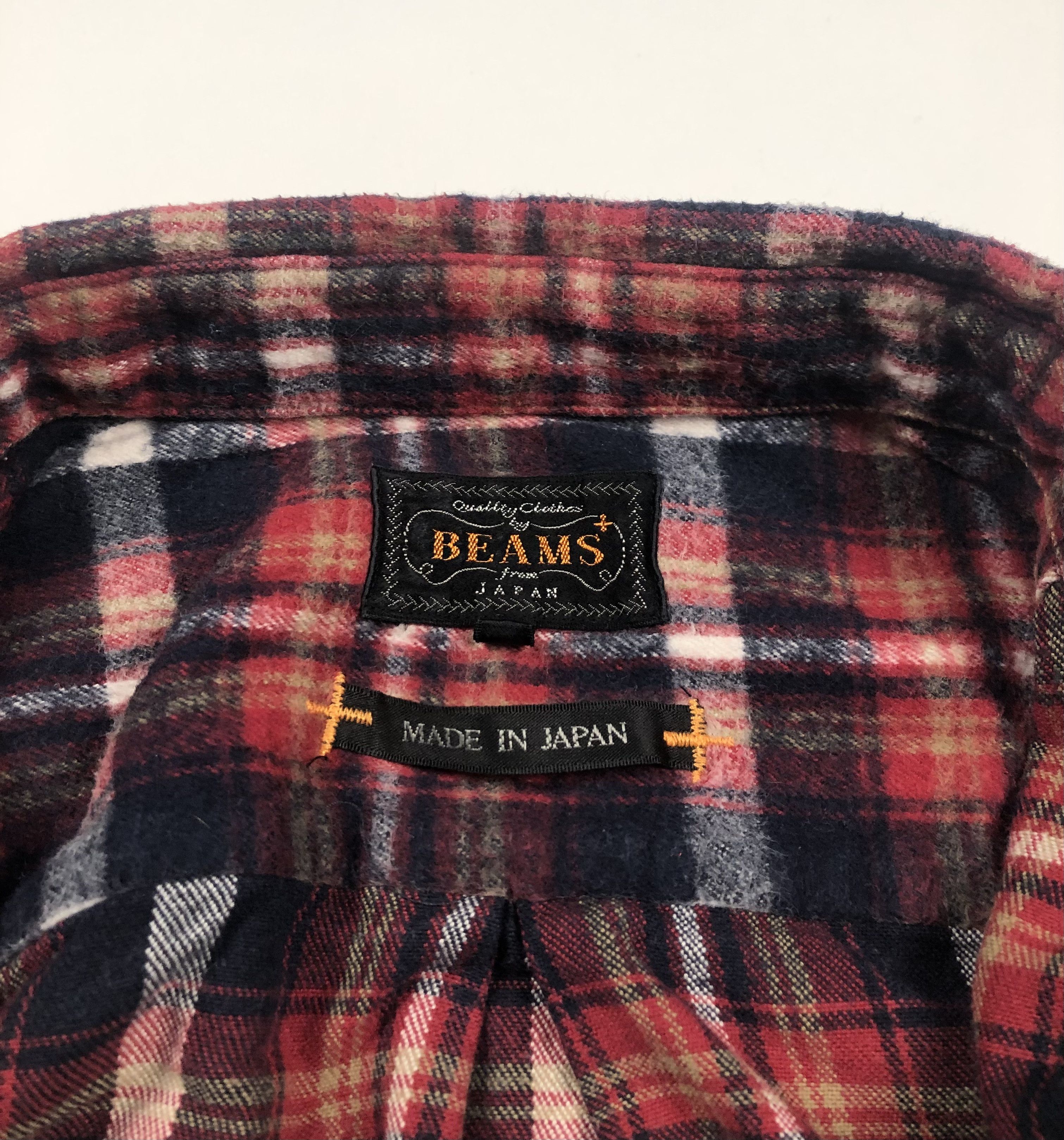 Beams Plus Beams Plus Flannel Cotton Shirt Size US M / EU 48-50 / 2 - 4 Thumbnail