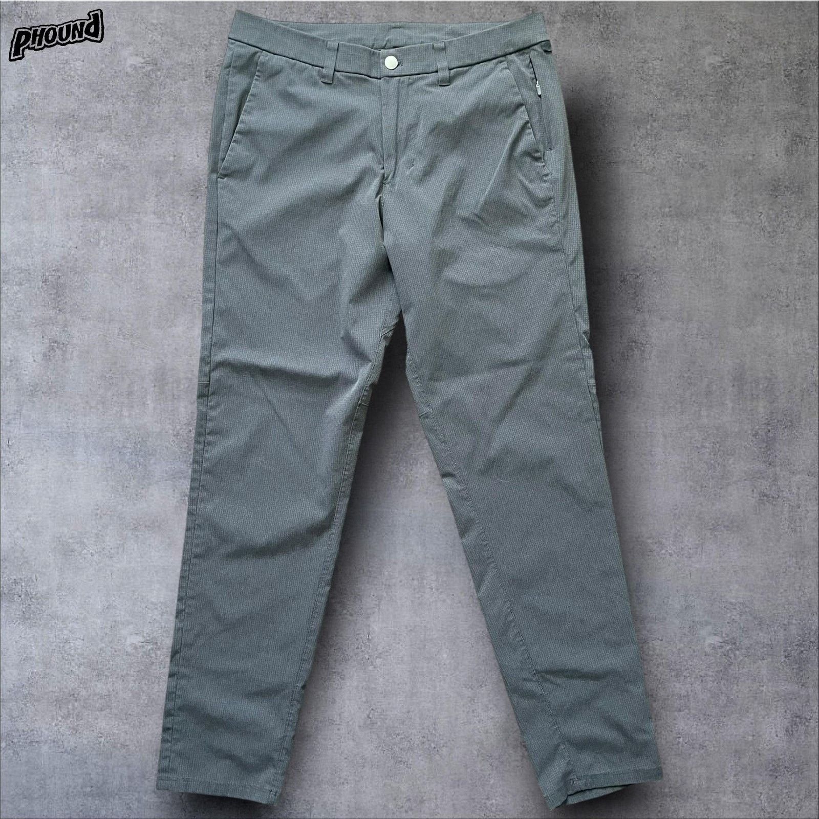 Lululemon Lululemon Pants Mens 32 Gray Commission Slim Warpstreme Golf Size US 32 / EU 48 - 1 Thumbnail