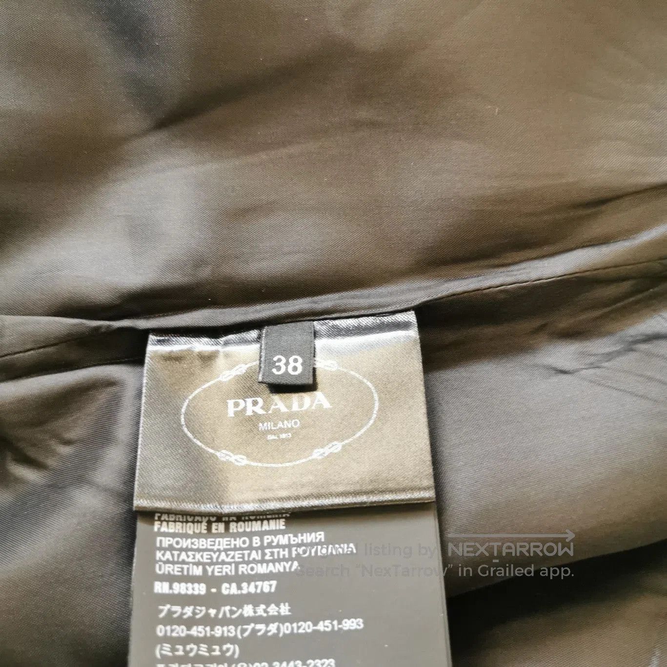 Prada Prada Wool Solid Color Slip Dress . Size S / US 4 / IT 40 - 6 Thumbnail