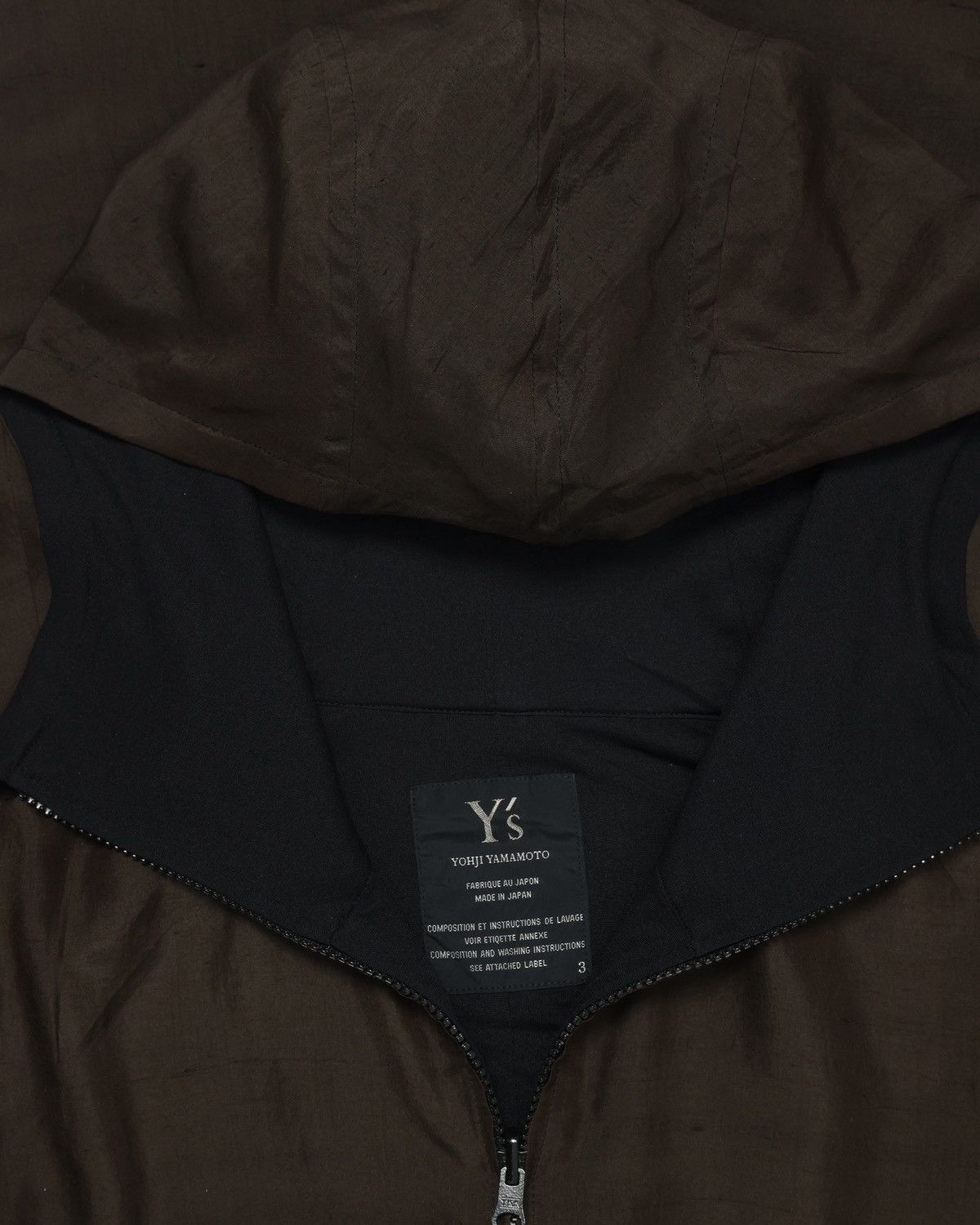 Yohji Yamamoto Y’s Yohji Yamamoto Silk Hooded Coat Size US M / EU 48-50 / 2 - 3 Thumbnail