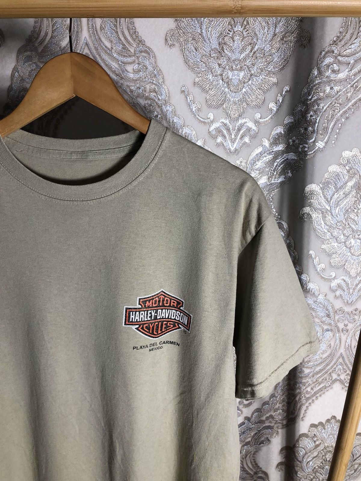 Harley Davidson VINTAGE HARLEY DAVIDSON MOTORCYCLE MEXICO T-SHIRT Y2K 90s Size US L / EU 52-54 / 3 - 3 Thumbnail