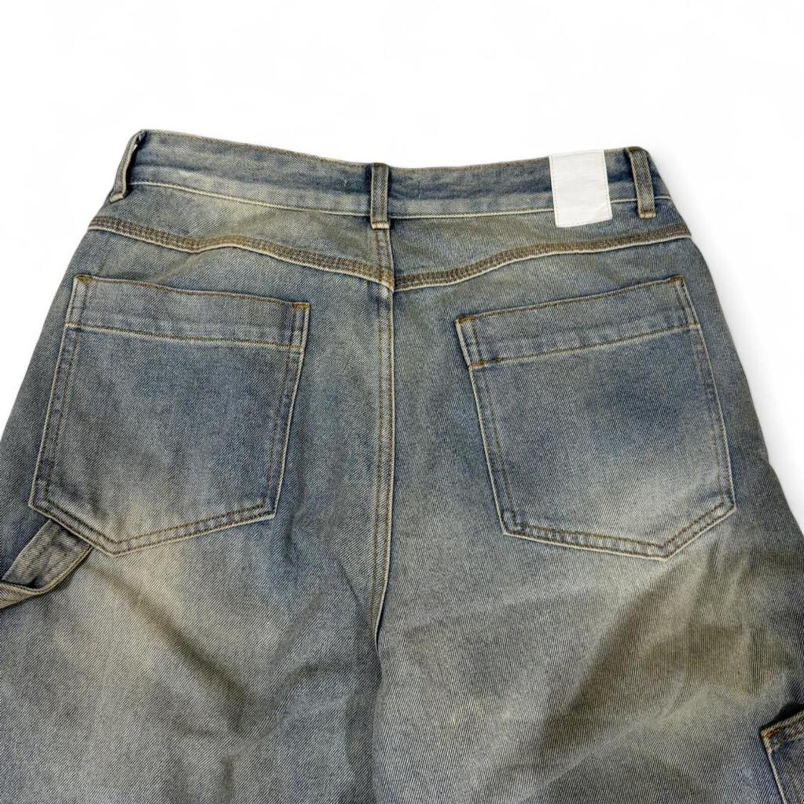 True Religion Space double knee baggy carpenter denim pants Size US 32 / EU 48 - 5 Thumbnail