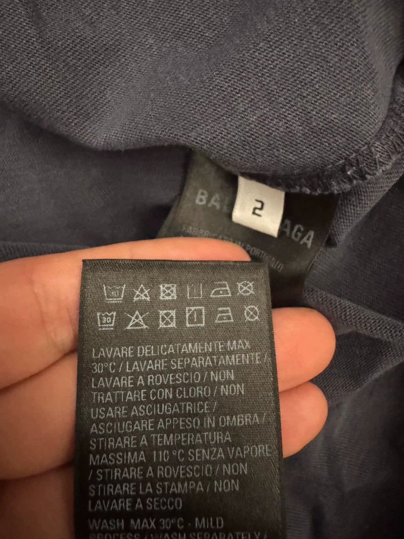 Balenciaga Balenciaga size 2 Old short sleeves made of grey and blue w Size US M / EU 48-50 / 2 - 4 Thumbnail