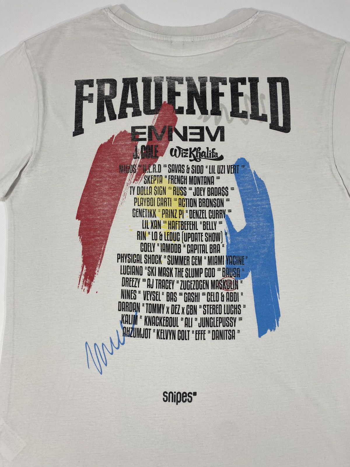 Band Tees 2018 Frauenfeld Openair Eminem Wiz Khalifa Skepta Carti Size US M / EU 48-50 / 2 - 10 Thumbnail