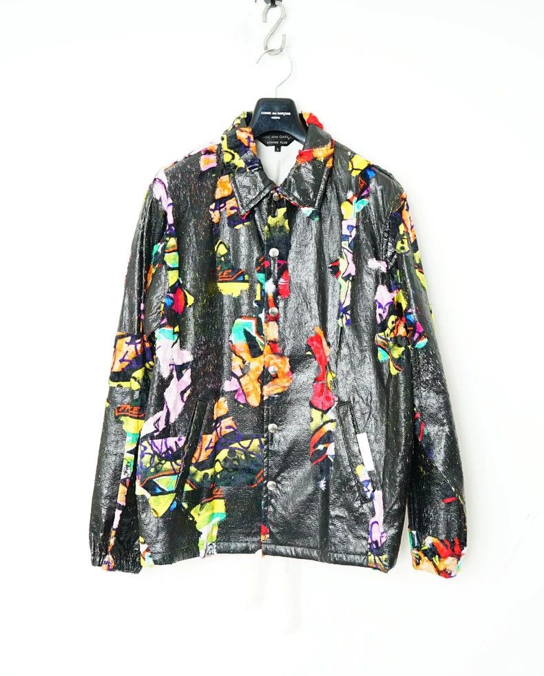 Comme des Garcons Comme des Garcons Spliced artificial leather coach leather Size US S / EU 44-46 / 1 - 1 Thumbnail