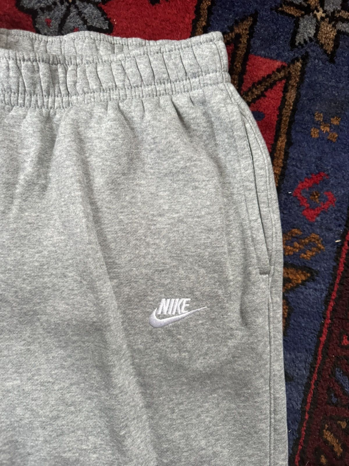 Nike Gray Baggy Nike Sweatpants Size US 34 / EU 50 - 3 Thumbnail