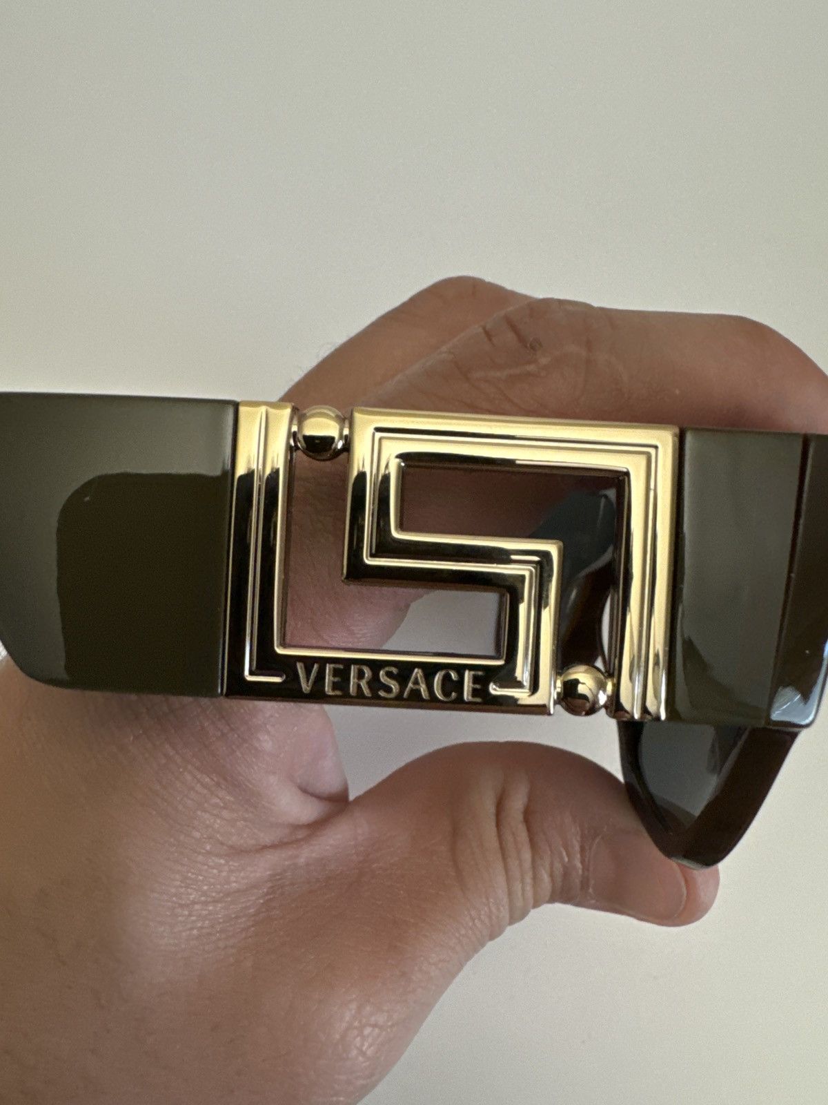 Versace Versace Tan/Olive Shades Size ONE SIZE - 10 Thumbnail