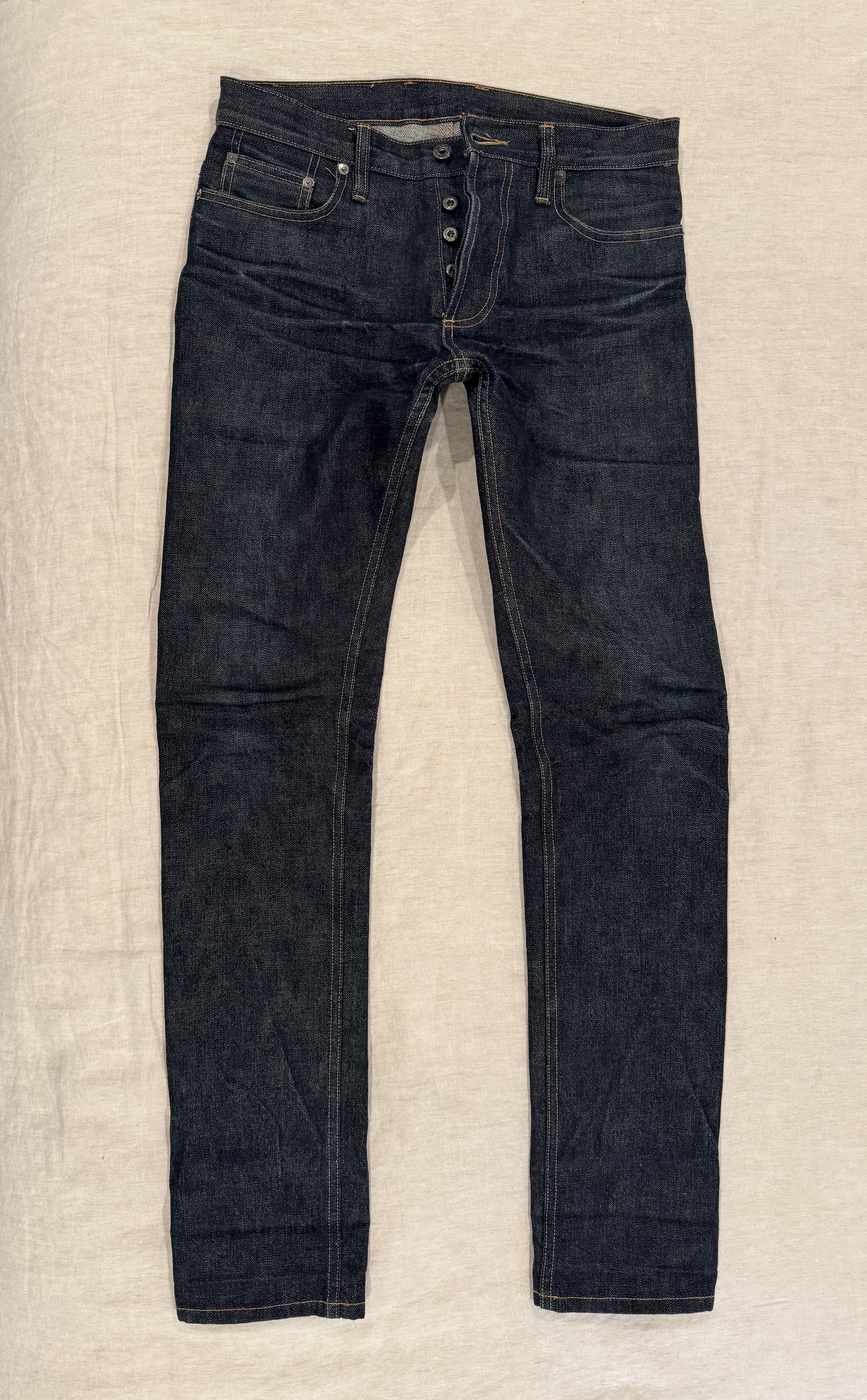 3sixteen 3sixteen ST-100xk Slim Kibata Selvedge Denim - Size 32 Size US 32 / EU 48 - 1 Thumbnail