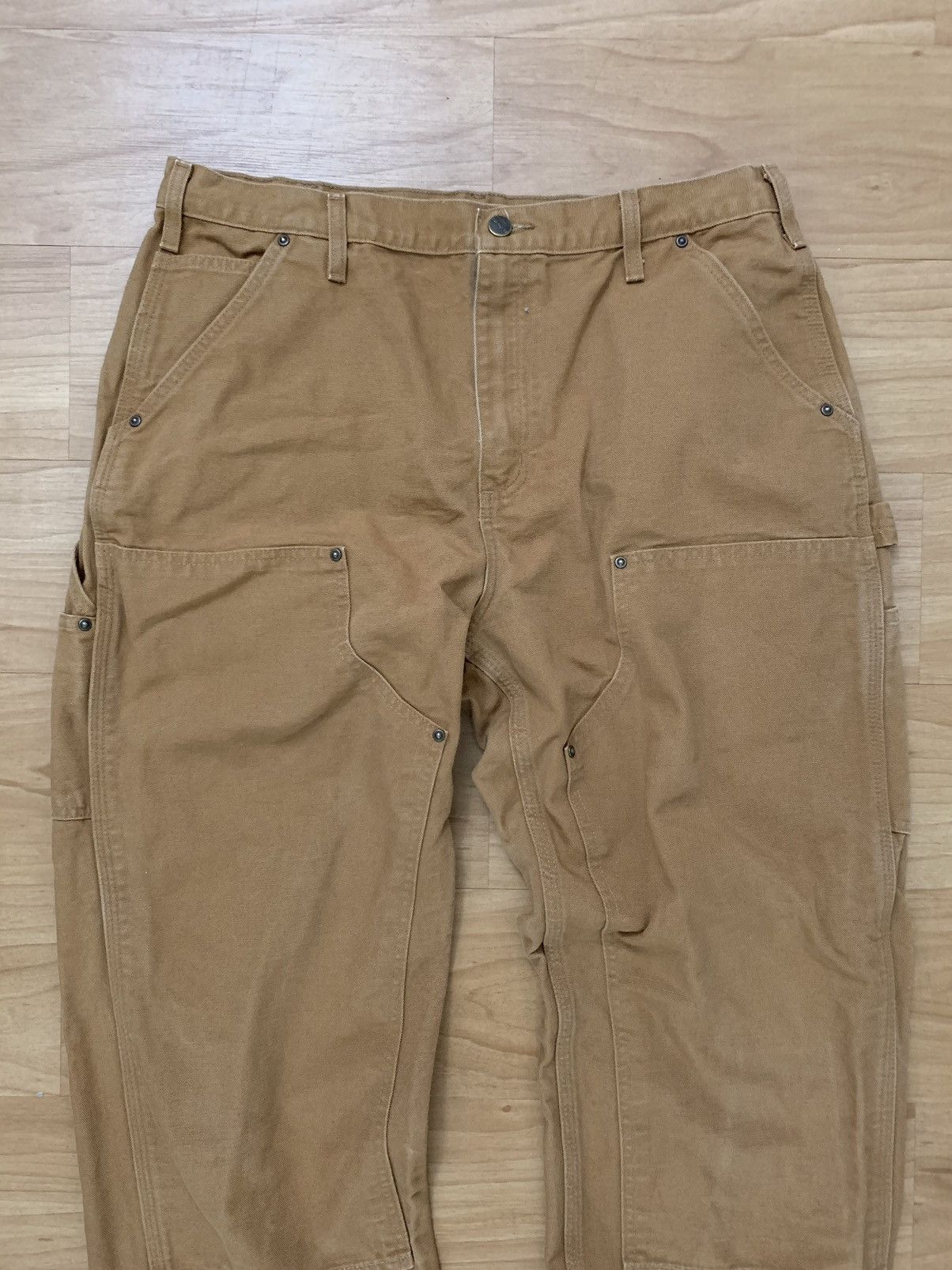 Carhartt 📙Carhartt Double-Knee Workwear Pants (36x32) Size US 36 / EU 52 - 2 Thumbnail