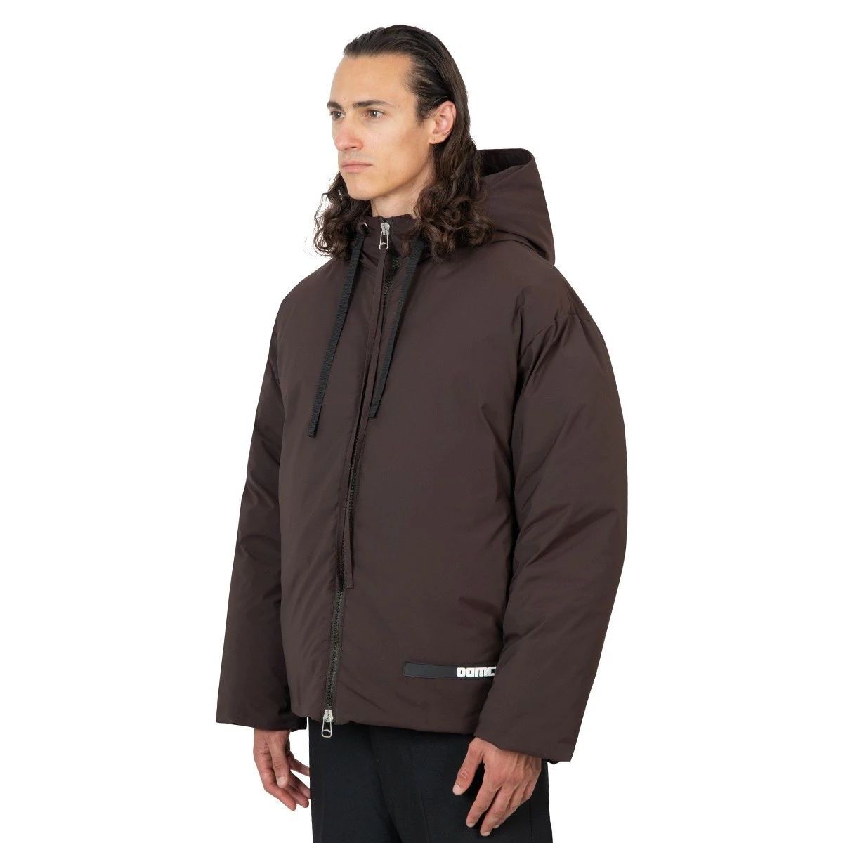 OAMC o1y0225 Logo Hooded Jacket in Chocolate Brown Size US L / EU 52-54 / 3 - 4 Thumbnail