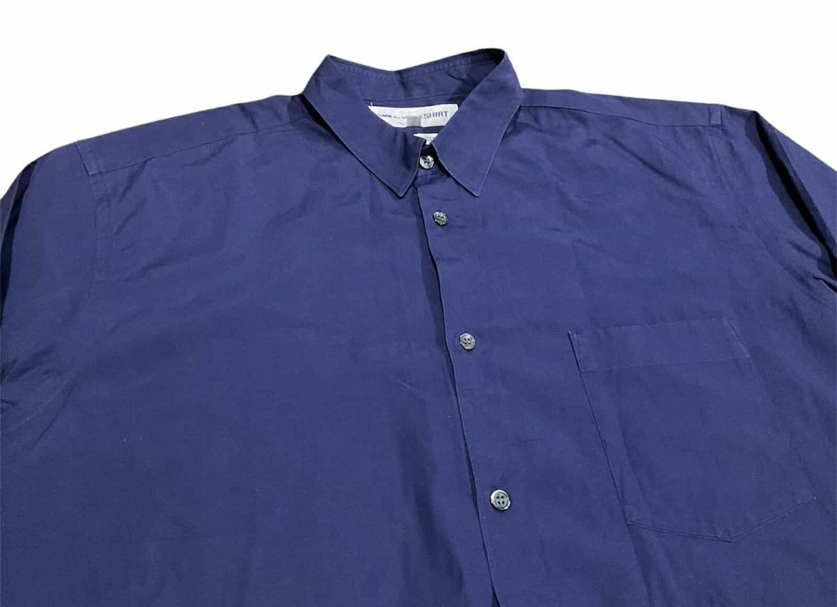 Comme des Garcons SHIRT 🔥Comme Des Garcons Wide Shirt Navy Size US L / EU 52-54 / 3 - 4 Thumbnail