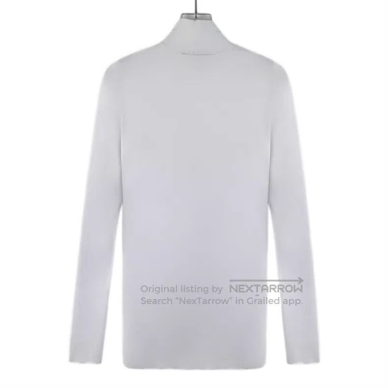 Prada Prada 22 white triangle high-necked long-sleeved T-shirt u Size XS / US 0-2 / IT 36-38 - 2 Thumbnail