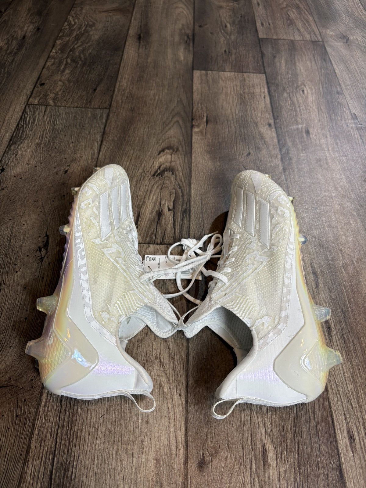 Adidas Adidas Adizero 12.0 Mismatch Triple White IG7223 Men’s 15 Size US 15 / EU 48 - 3 Thumbnail