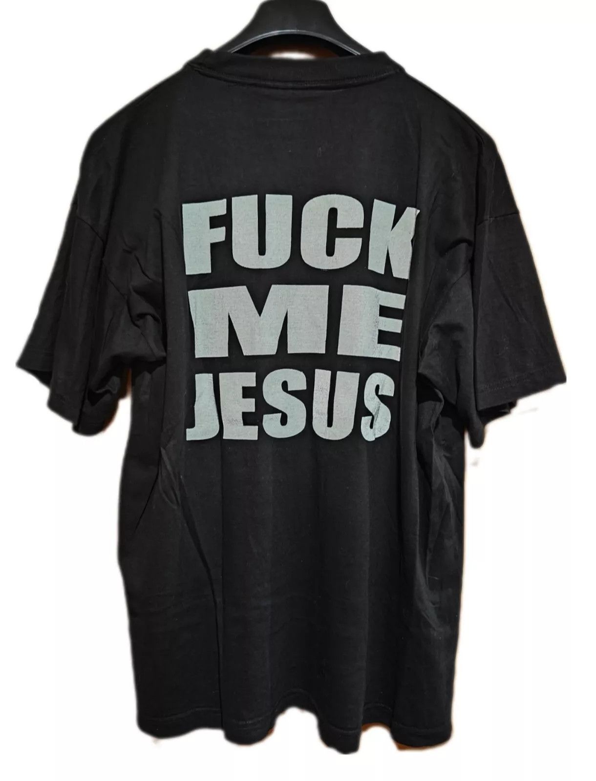 Band Tees × Vintage MARDUK 1995 Vintage t-Shirt XL - Fuck Me Jesus - Black Metal Size US XL / EU 56 / 4 - 2 Thumbnail