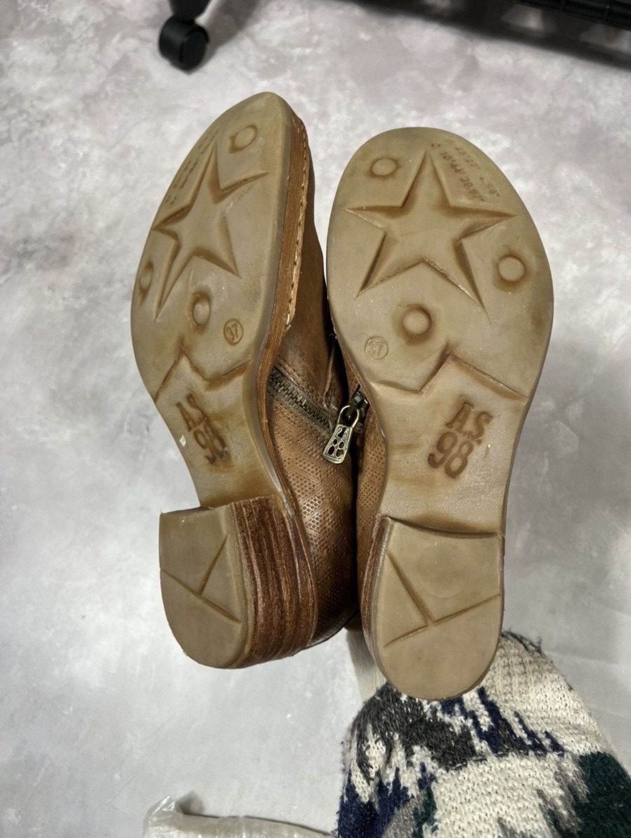 Japanese Brand Vintage AS98 Airsteps Avantgarde Boots Size US 8 / IT 38 - 9 Thumbnail