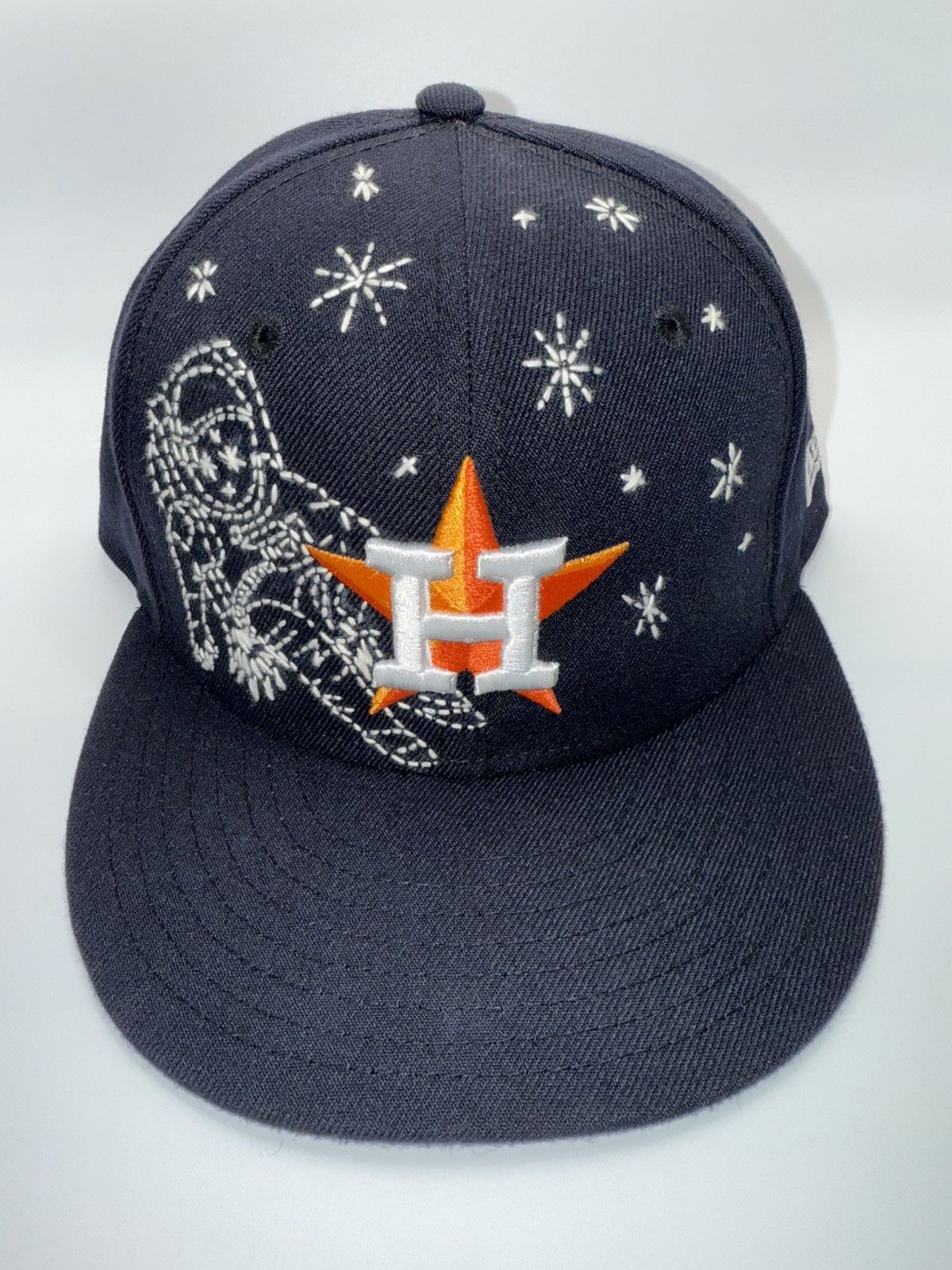 New Era Houston Astros custom 1of1 hat Size ONE SIZE - 3 Thumbnail