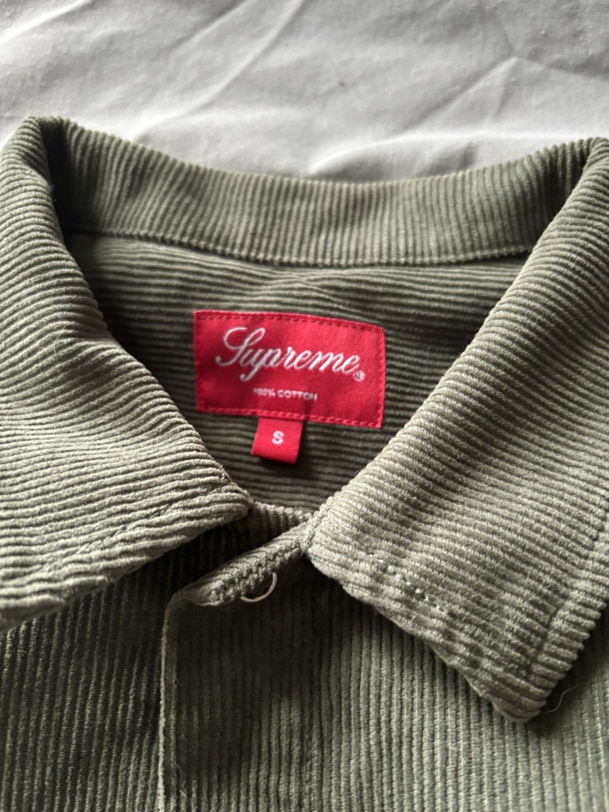 Supreme Supreme Cordoroy Gonz Shirt Size US S / EU 44-46 / 1 - 3 Thumbnail