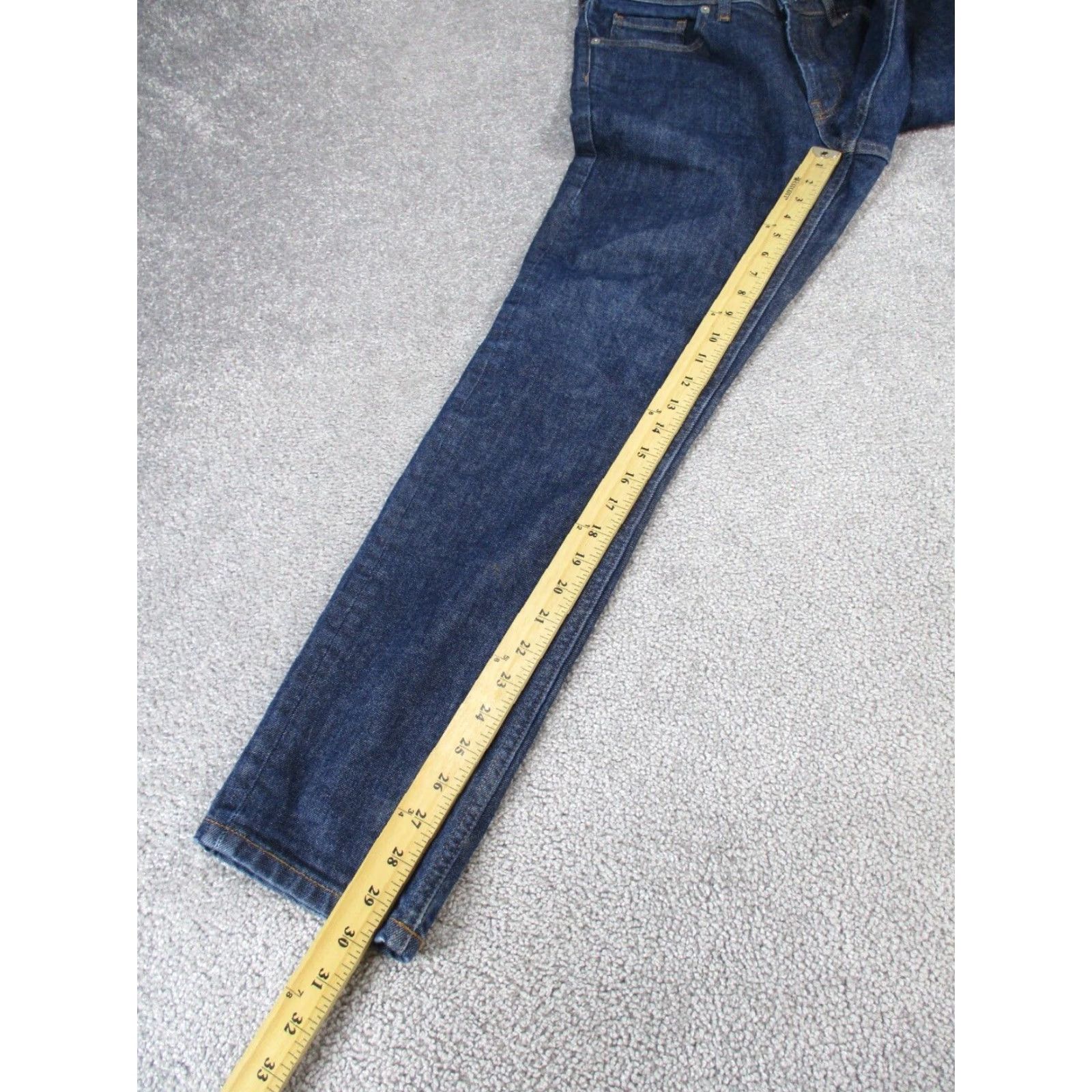 Everlane Everlane Mens Slim Jeans 31X30 Dark Blue Denim Regular Mens Size US 31 - 5 Thumbnail