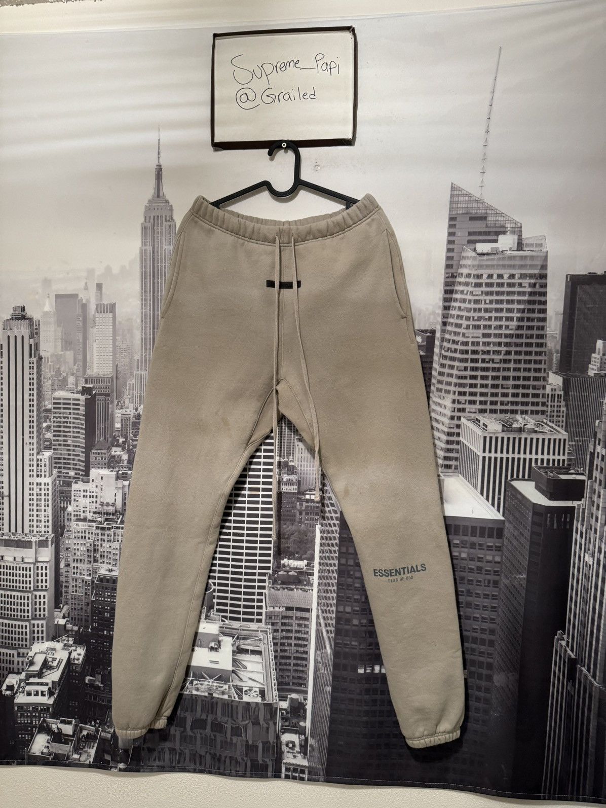 Fear of God Fear of God Essentials 3M Sweatpants SZ Small String 🔥 Size US 32 / EU 48 - 1 Thumbnail
