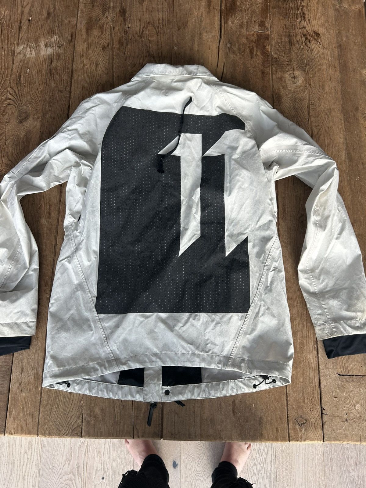 11 by Boris Bidjan Saberi Shell Coat size XL