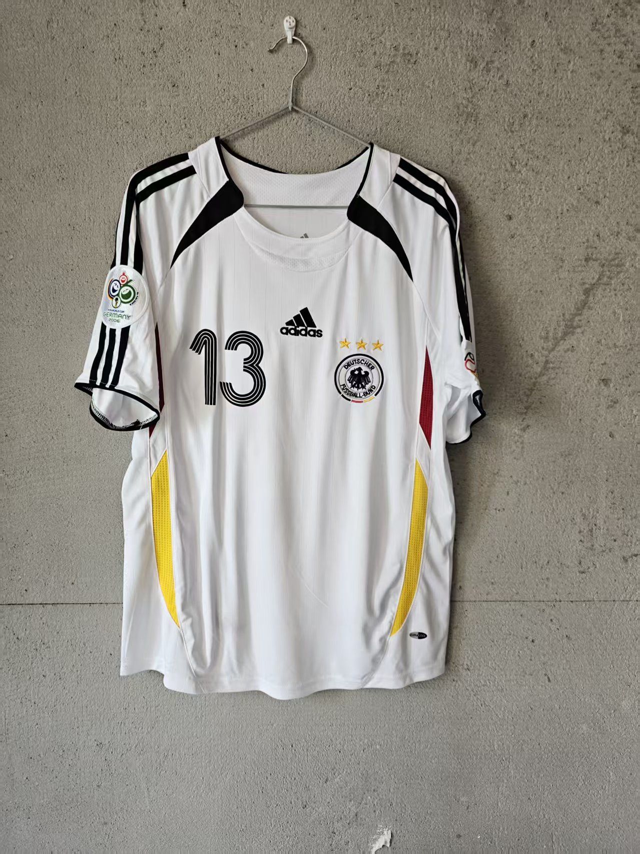 Adidas Michael Ballack Jersey Germany Size US S / EU 44-46 / 1 - 1 Thumbnail
