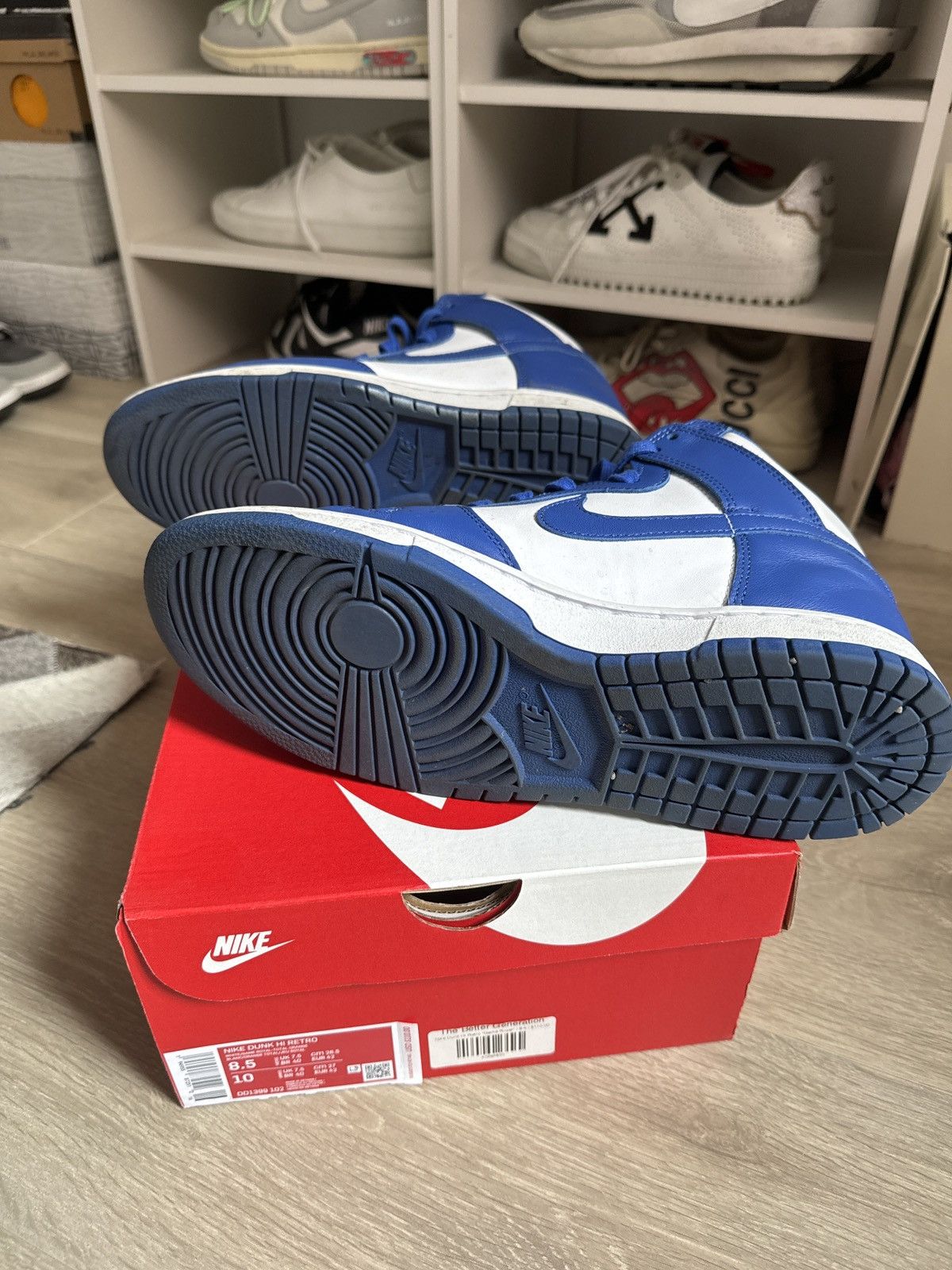 Nike Dunk Hi Kentucky Blue