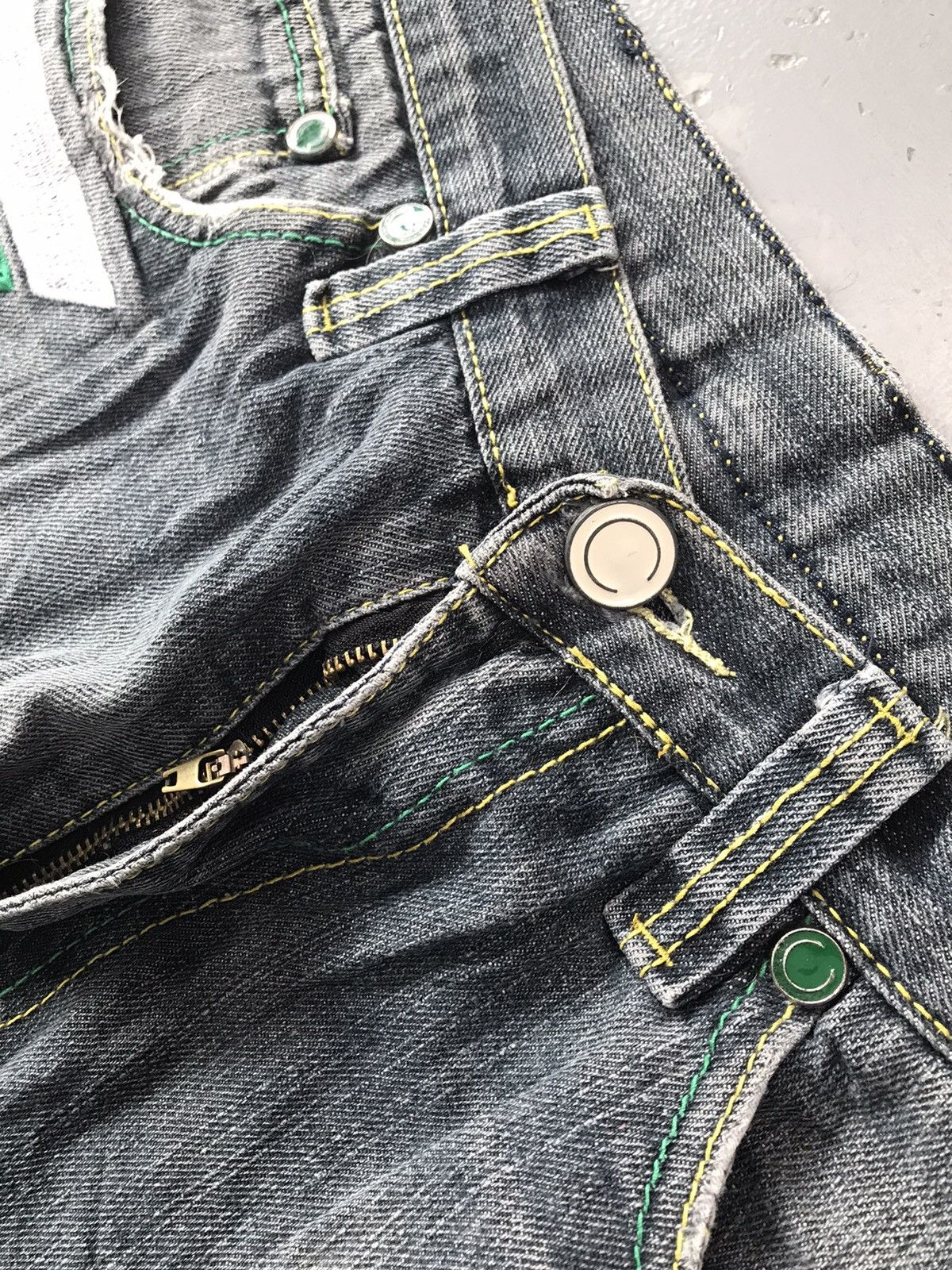 Coogi × Vintage Rare vintage Coogi twin snake 🐍 embroidered denim Size US 32 / EU 48 - 7 Thumbnail