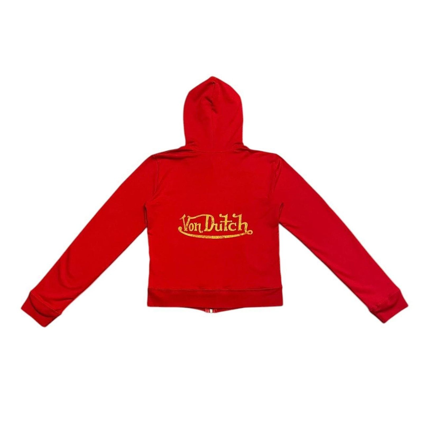 Von Dutch Vintage Y2K 2000’s Von Dutch front zip hoodie Size L Size L / US 10 / IT 46 - 1 Thumbnail