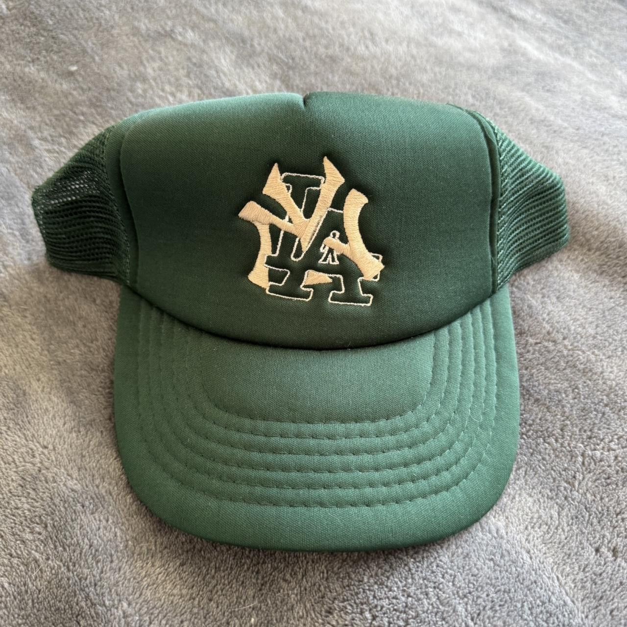 Other Never Lose Your Aura Green Mesh Trucker Hat Size ONE SIZE - 1 Thumbnail