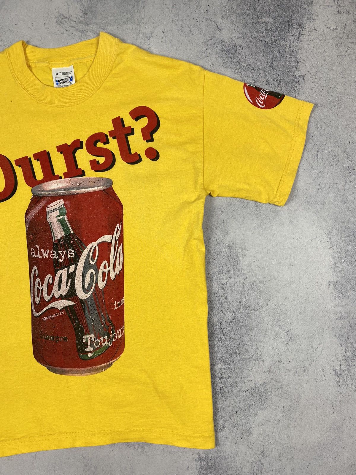 Coca Cola Coca Cola Vintage 90s Double Logo T Shirt Size M Size US M / EU 48-50 / 2 - 7 Thumbnail