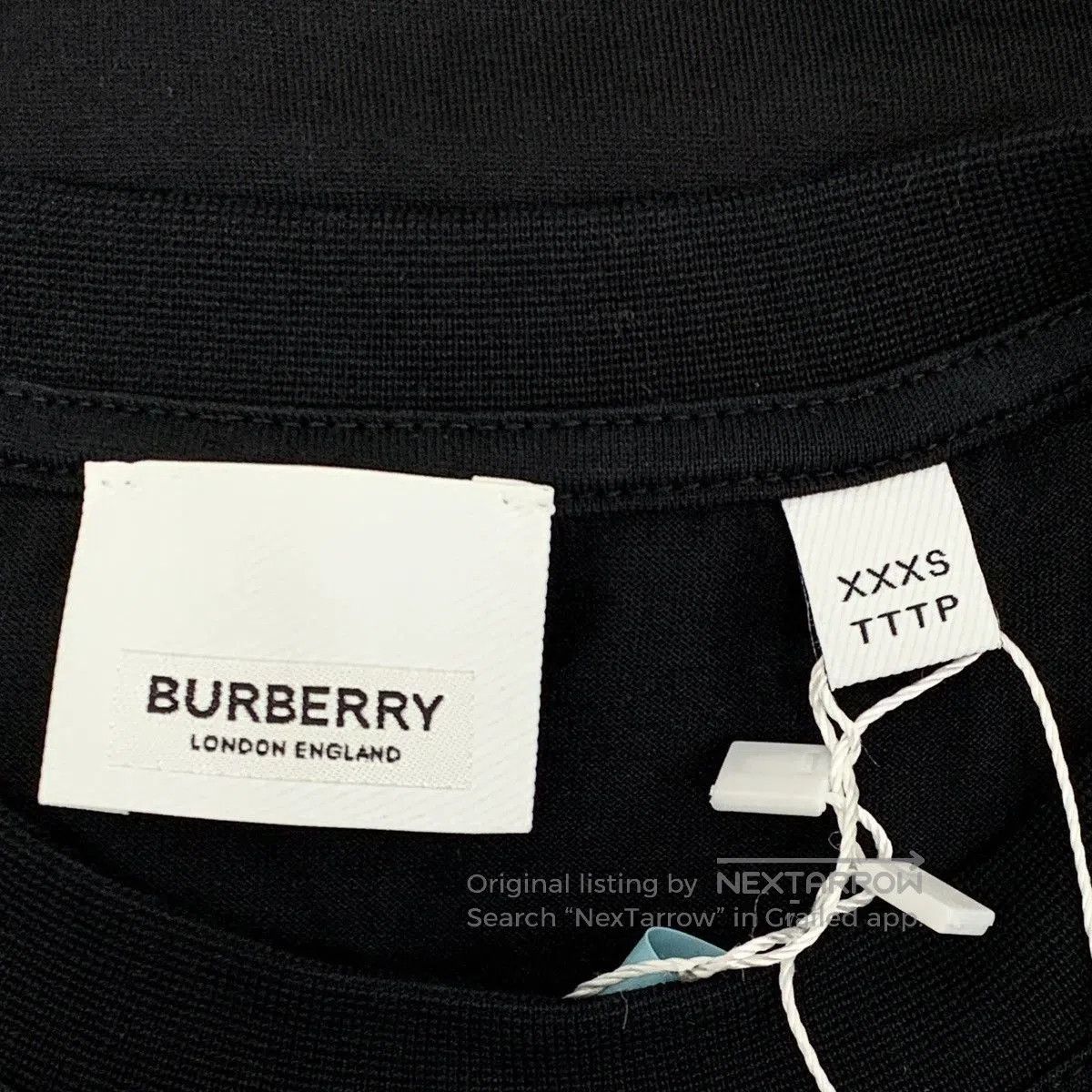 Burberry Black Graphic Print Short Sleeve T. Size US XXS / EU 40 - 6 Thumbnail