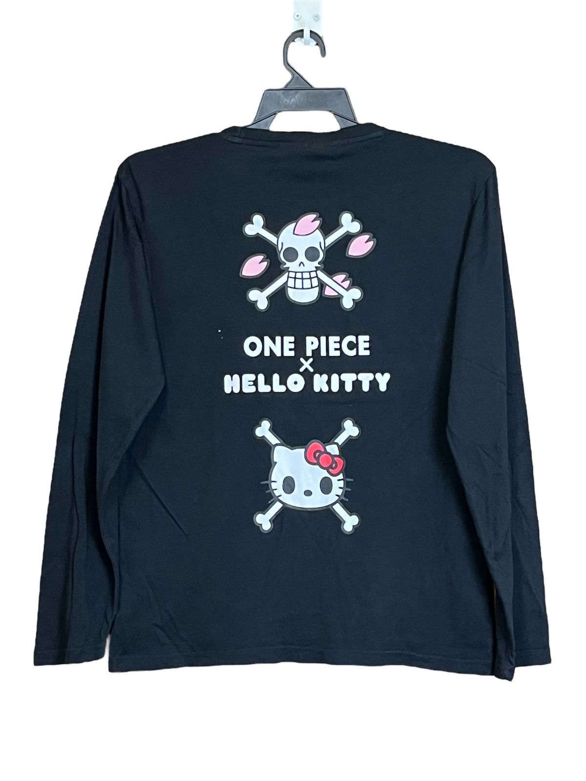 Anime VINTAGE Y2K HELLO KITTY X ONE PIECE SANRIO L/S T SHIRT Size US L / EU 52-54 / 3 - 2 Thumbnail