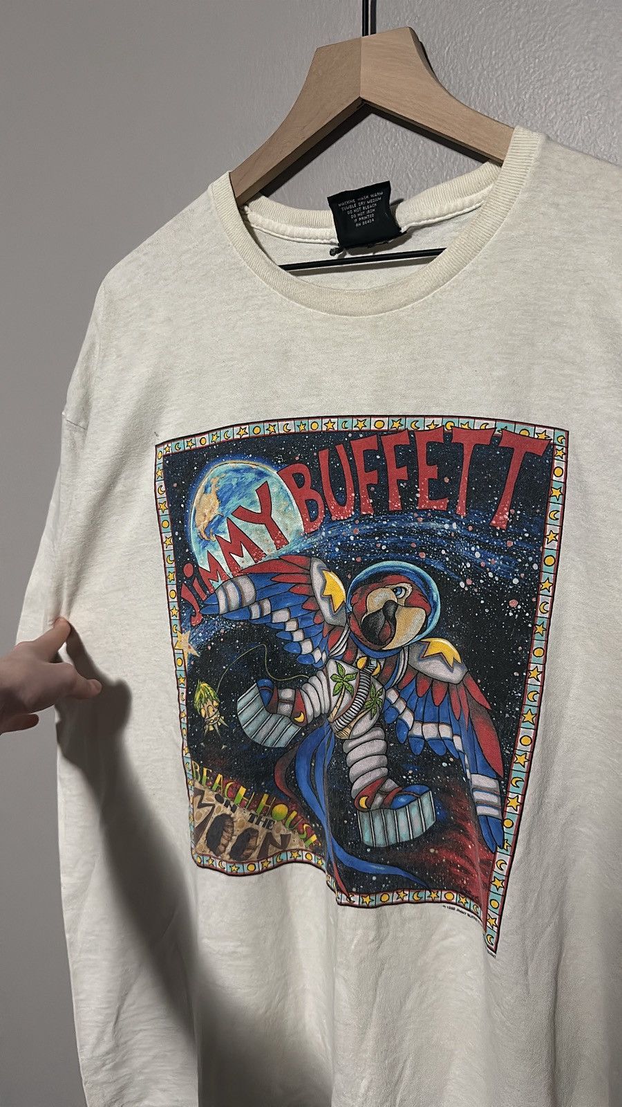 Band Tees × Vintage 90's Jimmy Buffet Tour Shirt Size US XXL / EU 58 / 5 - 2 Thumbnail