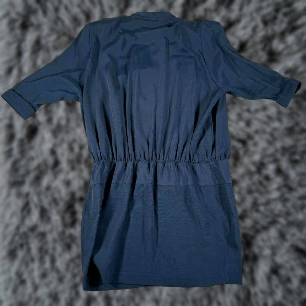 Vintage VINTAGE 80s does 50s Dress Womens Size 18 Shoulder Pads Secretary Dark Academia Michael Blair Shirt Dress Kn… Size XXL / US 16-18 / IT 52-54 - 1 Thumbnail