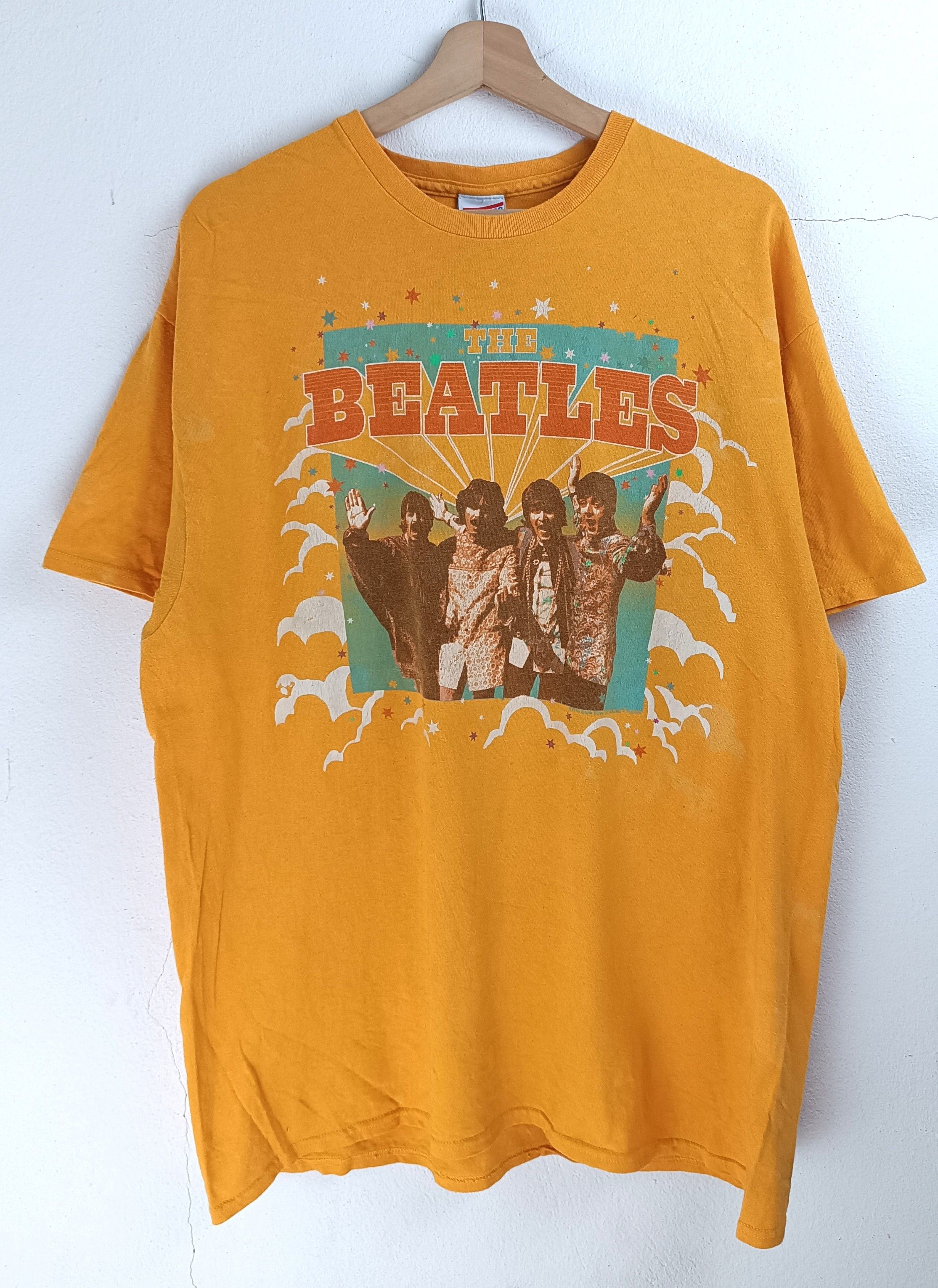 Band Tees VINTAGE Y2K THE BEATLES BAND TEE lennon yoko ono mccartney Size US L / EU 52-54 / 3 - 3 Thumbnail