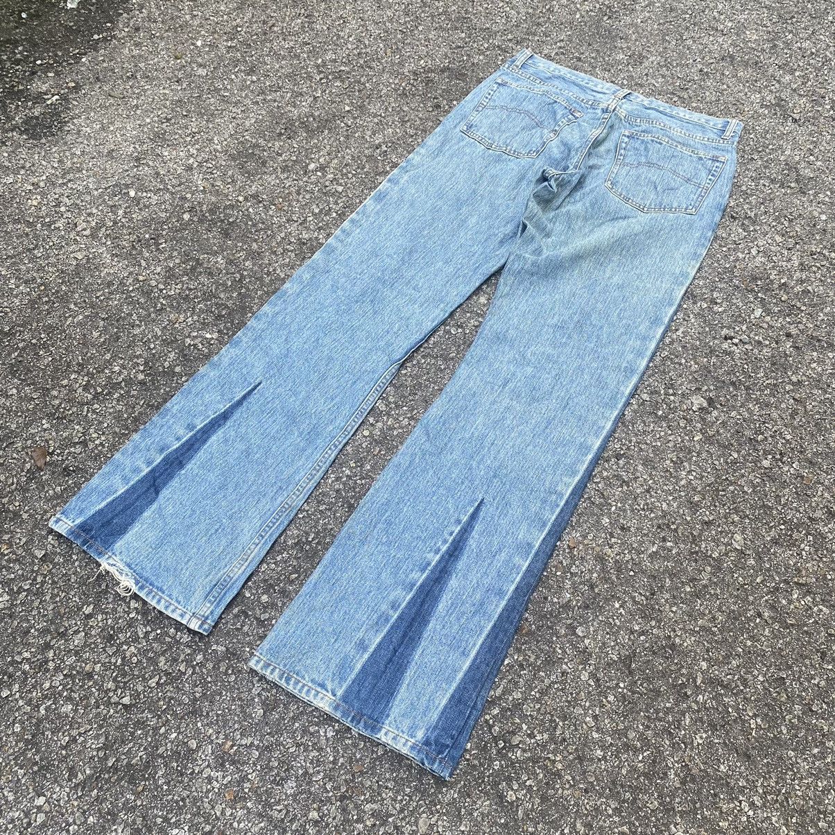 Kapital Flare Jeans Armani Exchange Boot Cut Denim Washed Blue Size US 32 / EU 48 - 2 Thumbnail
