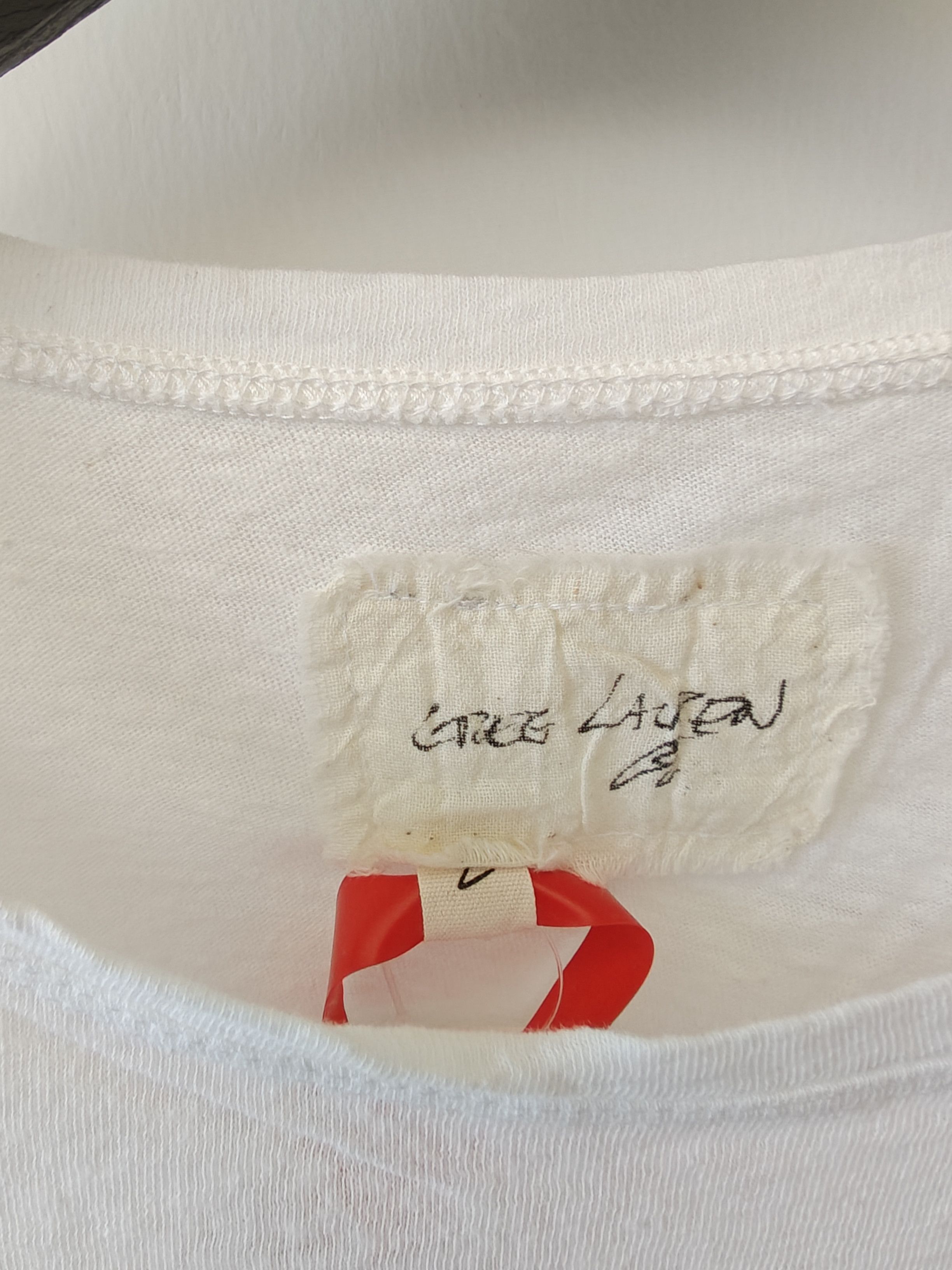 Greg Lauren greg lauren Graffiti figure round neck short sleeved shirt Size US XL / EU 56 / 4 - 5 Thumbnail
