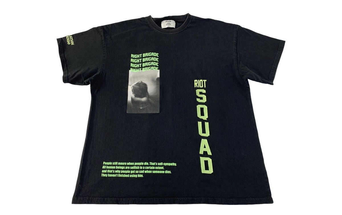 Japanese Brand Jouetie Tokyo Follow Riot Squad Right Brigade Wacko Maria Size US L / EU 52-54 / 3 - 1 Thumbnail
