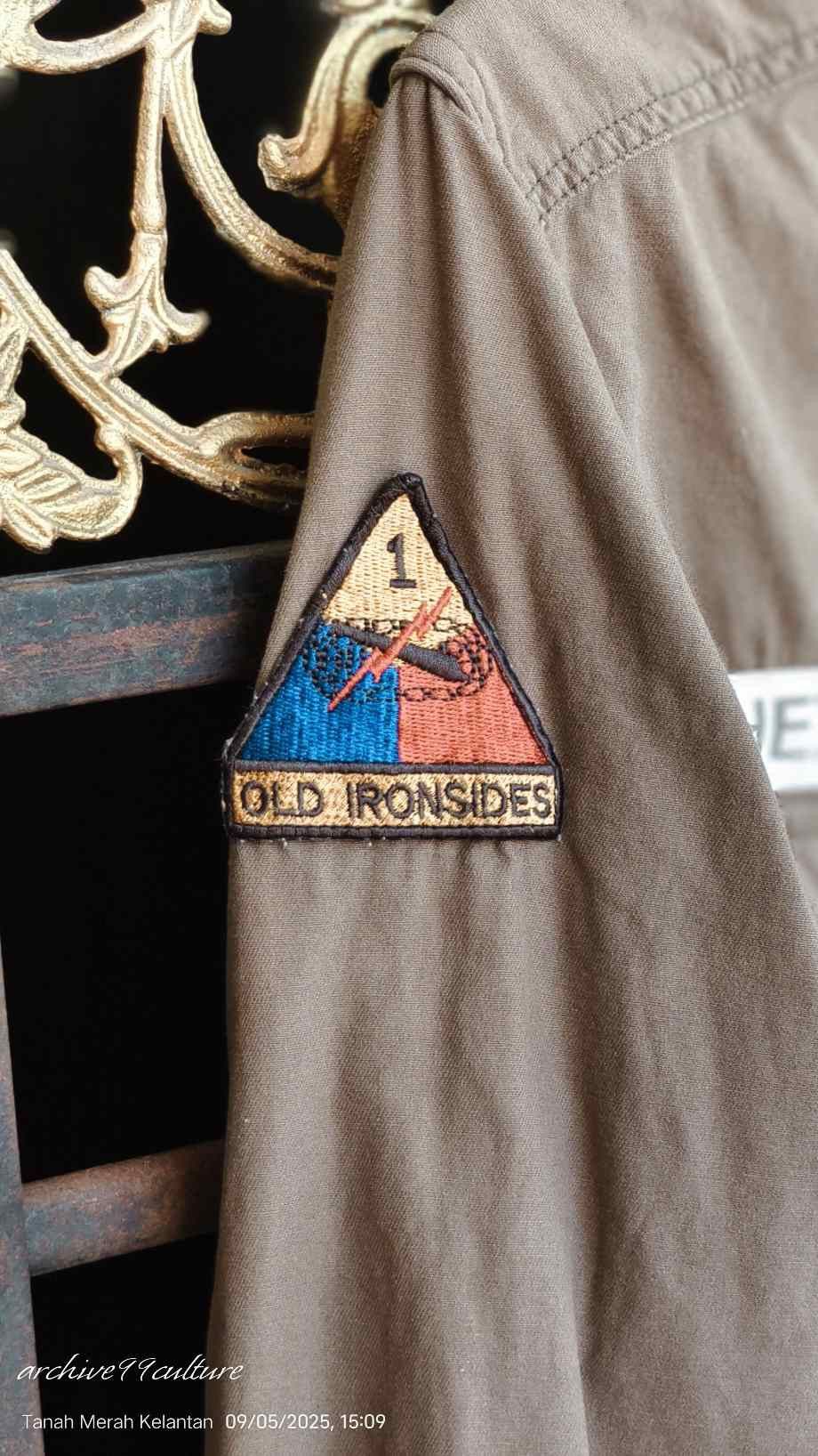 Other Houston inc US Army regular medium patches button shirt Size US S / EU 44-46 / 1 - 6 Thumbnail