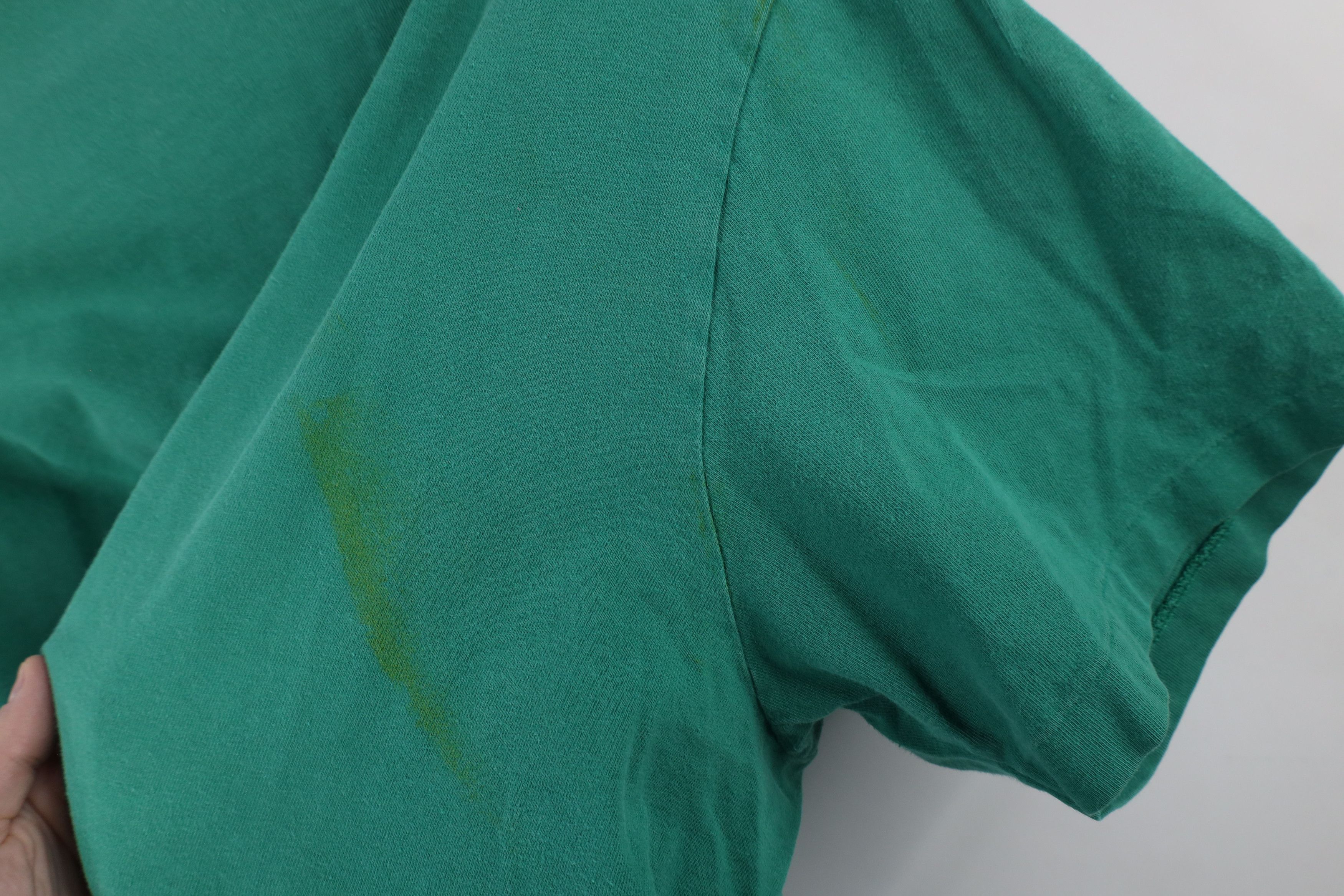 Ralph Lauren × Vintage Vintage 90s Ralph Lauren Short Sleeve Pocket T-Shirt Green Size US XL / EU 56 / 4 - 11 Thumbnail