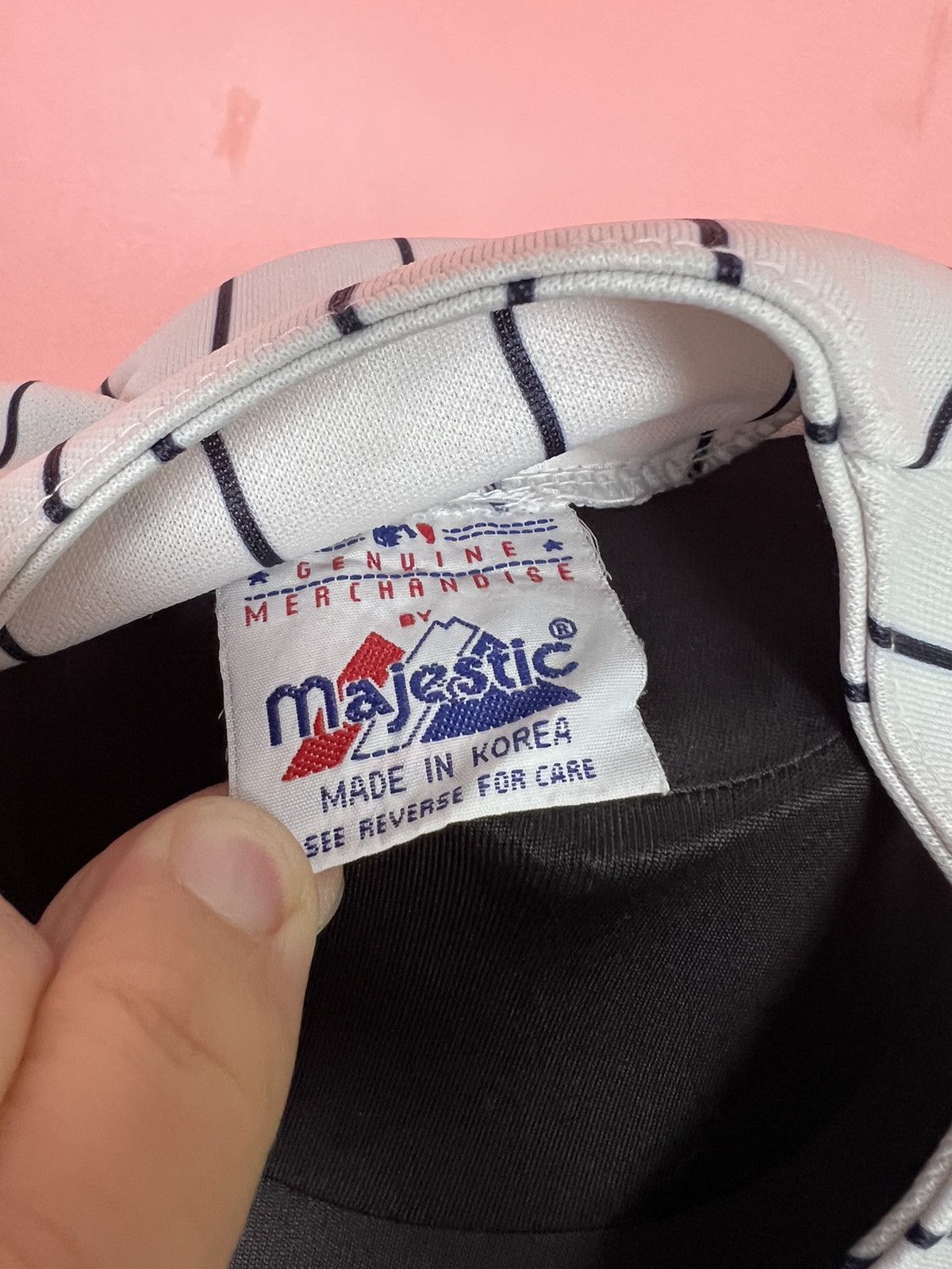Majestic majestic New Yourk Yankees baseball jersey shirt button Size US L / EU 52-54 / 3 - 6 Thumbnail