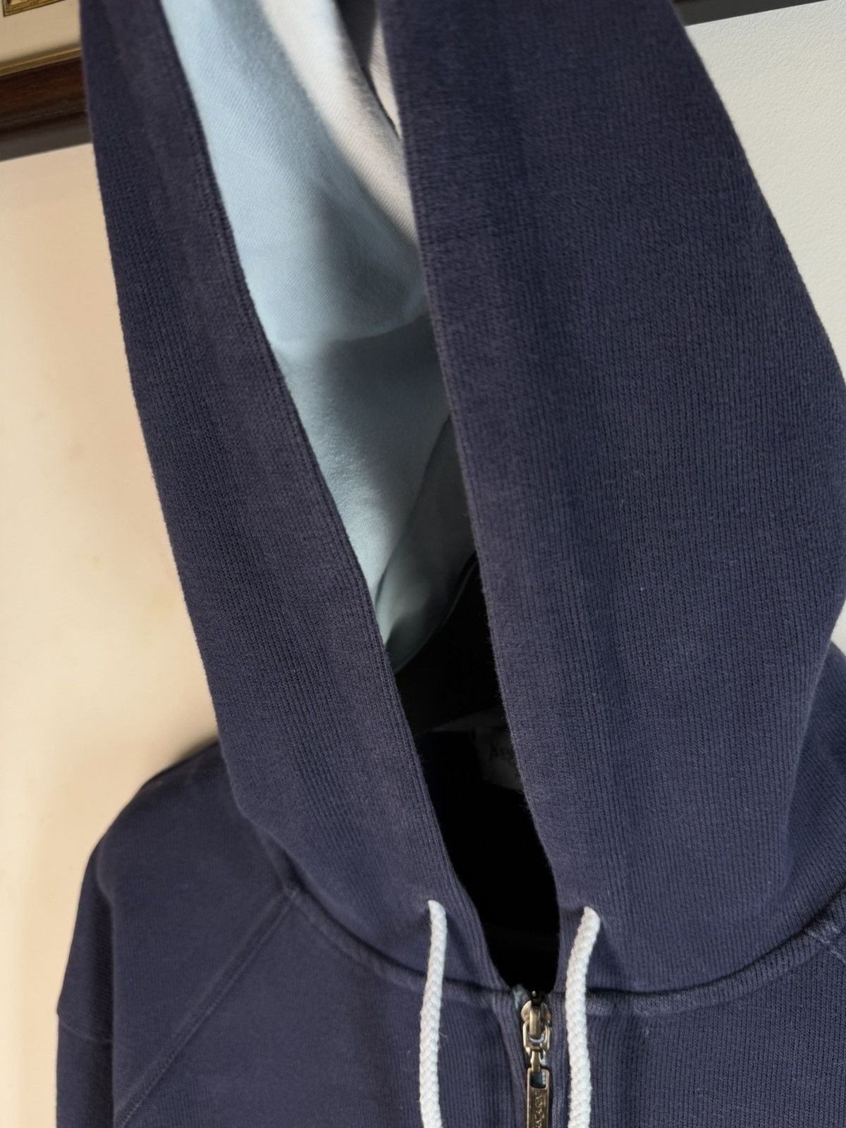 Yves Saint Laurent Navy YSL Hoodie Zip YSL Sweatshirt YSL Sweater Size US M / EU 48-50 / 2 - 16 Thumbnail