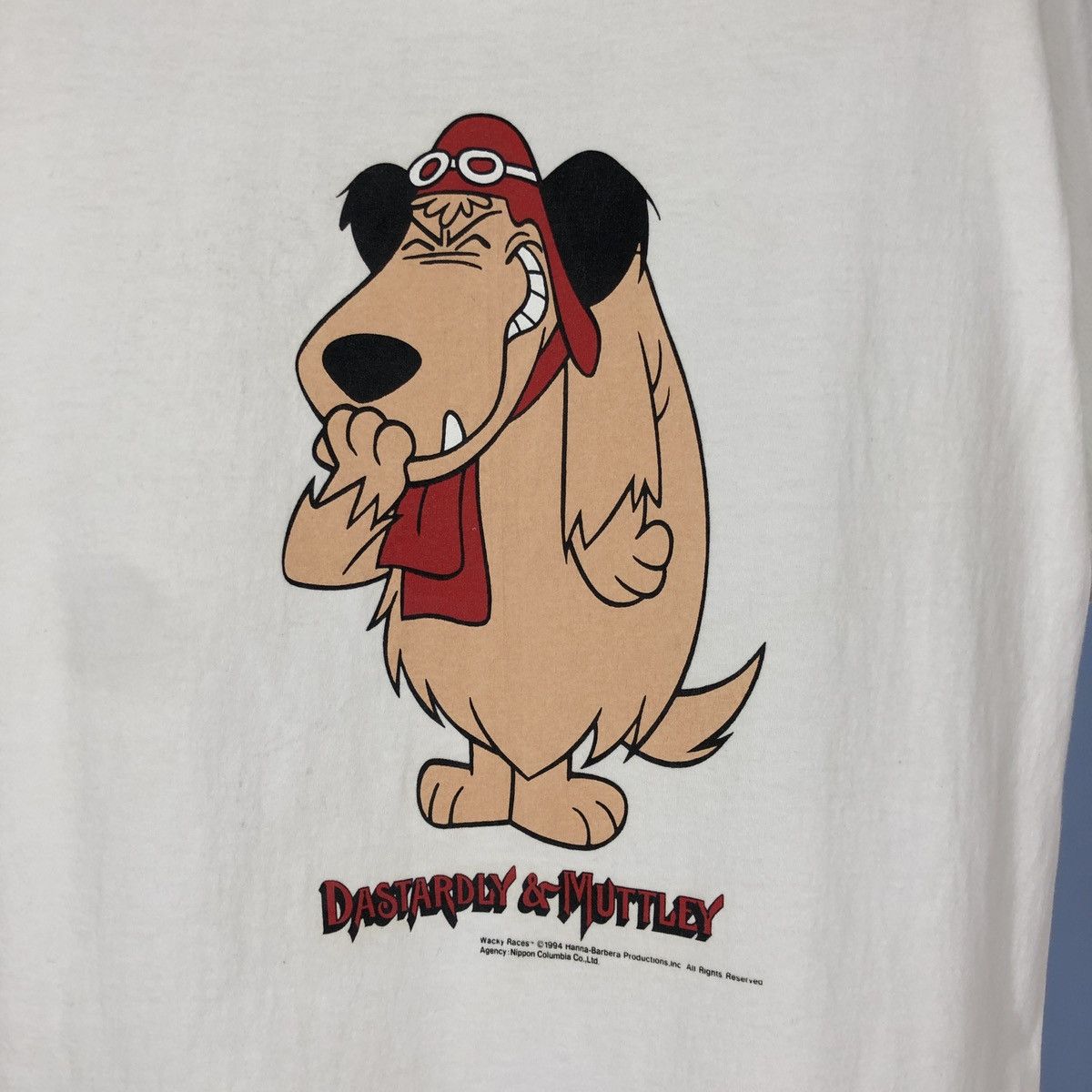 Vintage 1994 Vintage WACKY RACES DASTARDLY & MUTTLEY Tees #1475/AY Size US L / EU 52-54 / 3 - 3 Thumbnail
