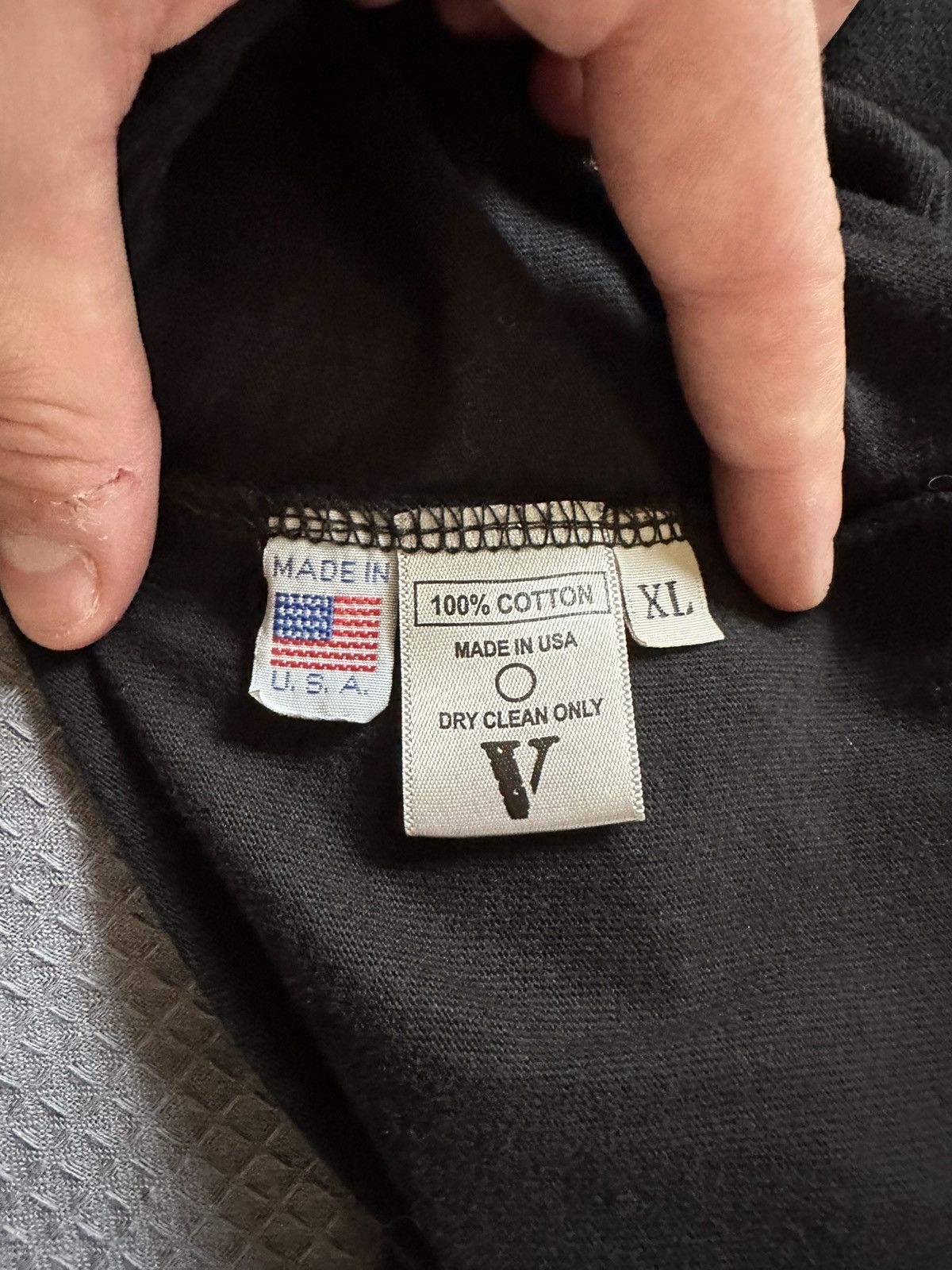 Vlone Vlone Palm Angels T-Shirt Size US XL / EU 56 / 4 - 5 Thumbnail