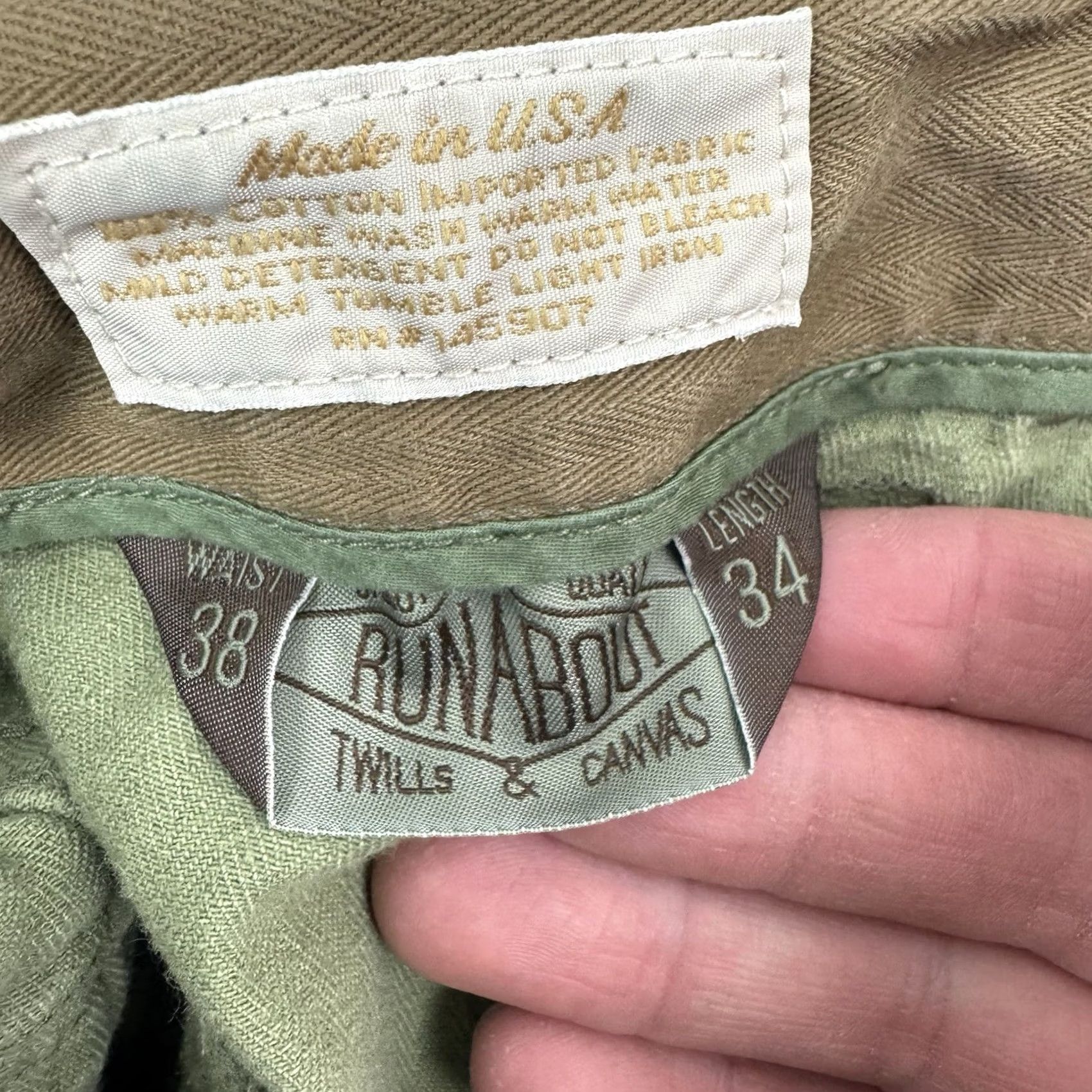 Vintage VINTAGE Runabout Pants Shirt? Size US 38 / EU 54 - 7 Thumbnail