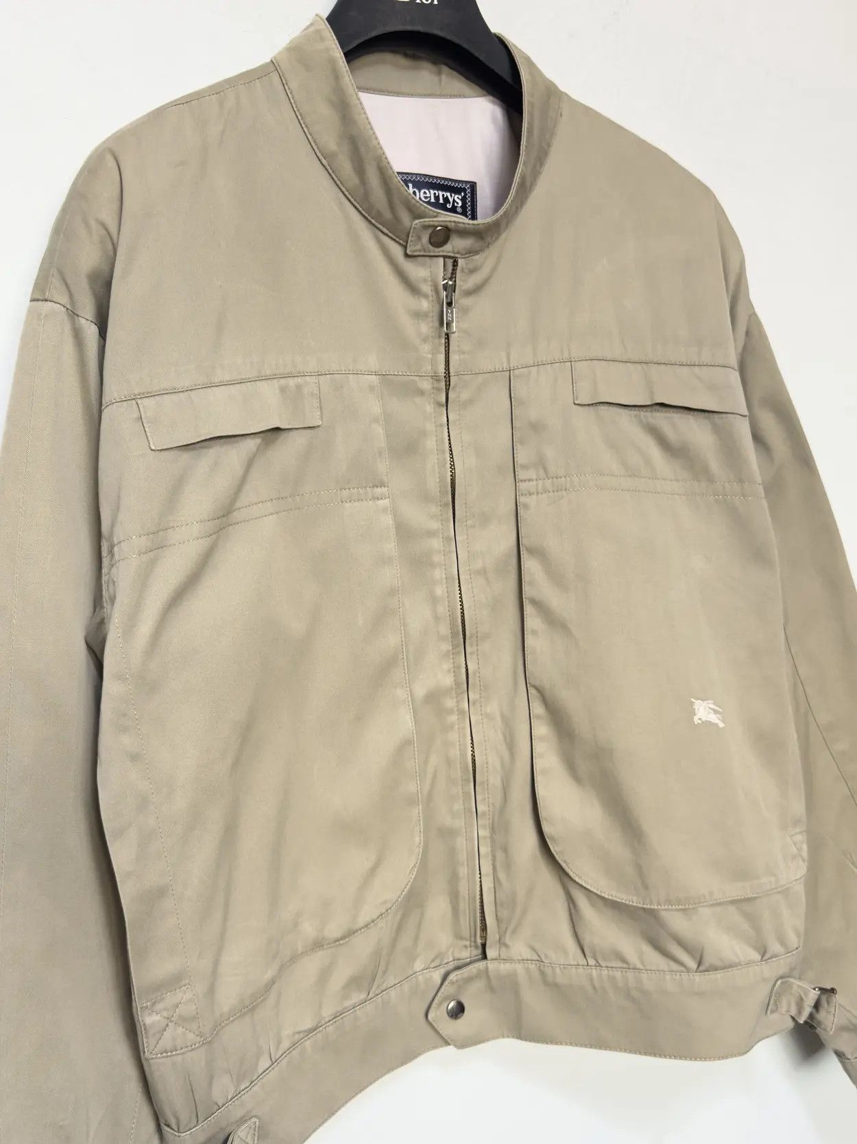 Burberry 🔥 ultra rare biker jacket Burberrys 70s cotton size M Size US M / EU 48-50 / 2 - 4 Thumbnail