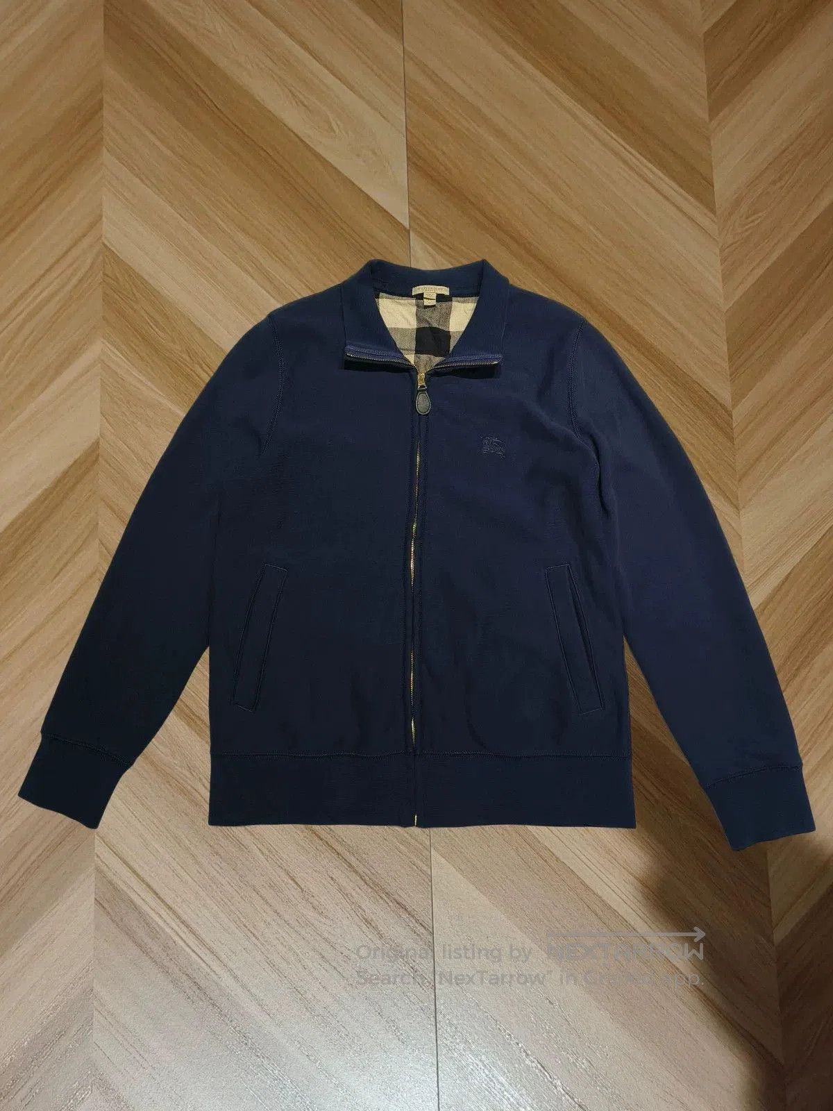 Burberry burberry cotton jacket in navy blue. Size US L / EU 52-54 / 3 - 1 Thumbnail