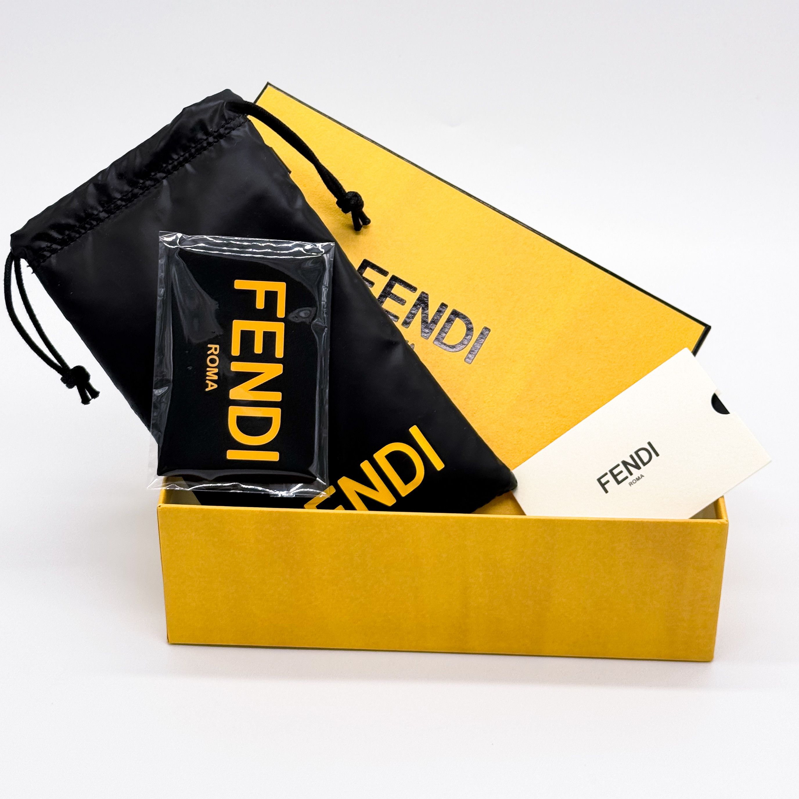 Fendi NEW FENDI FE40164I 44J SQUARE BLACK MEN SUNGLASSES FENDI Size ONE SIZE - 10 Thumbnail